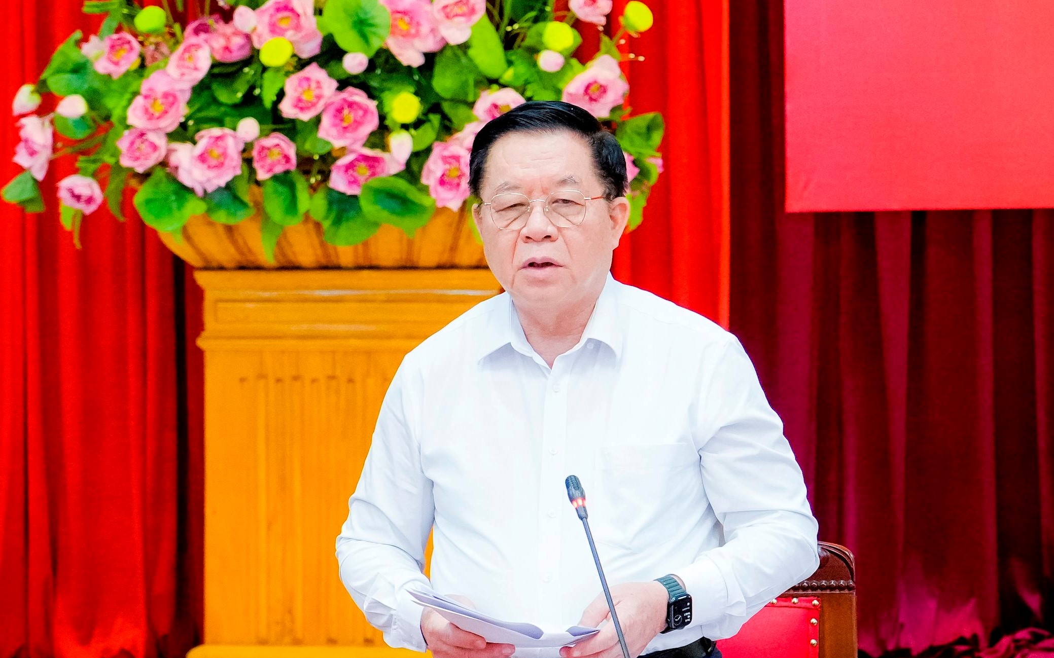Trưởng Ban Tuyên giáo và Dân vận Trung ương Nguyễn Trọng Nghĩa - Ảnh 3.