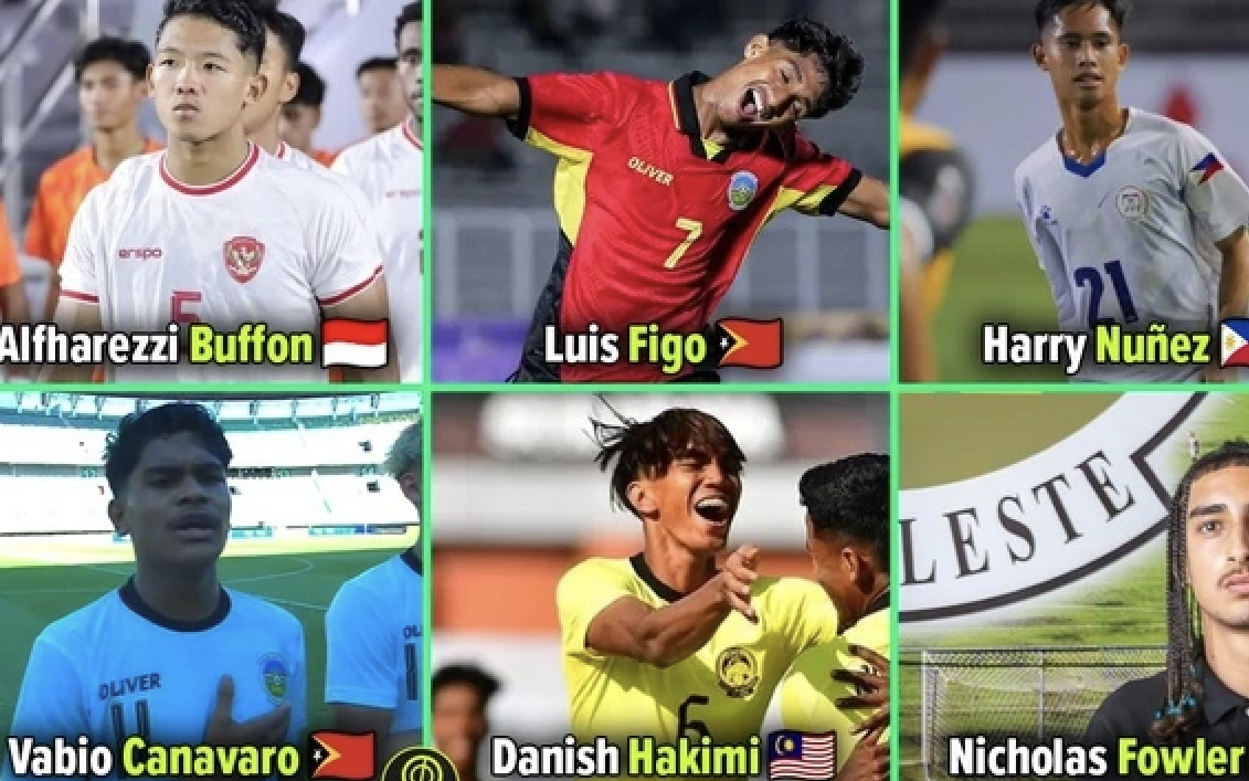 U23 Đông Nam Á: Sau Beckham, thêm Nunez, Hakimi và Buffon xuất hiện