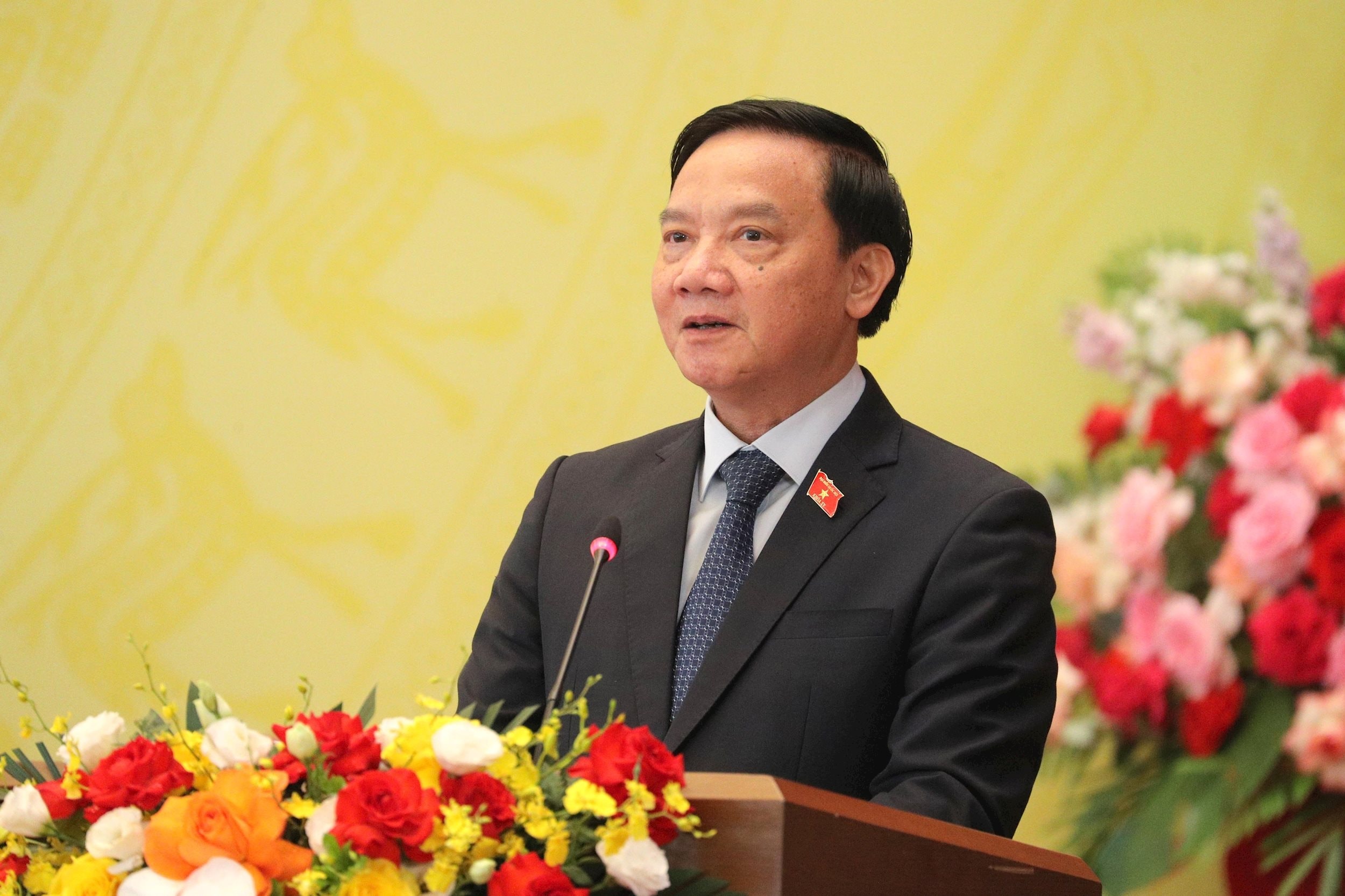 Chủ tịch Quốc hội Trần Thanh Mẫn tham dự Đại hội Đảng bộ Văn ph&ograve;ng Quốc hội 2025 - 2030 - Ảnh 2.