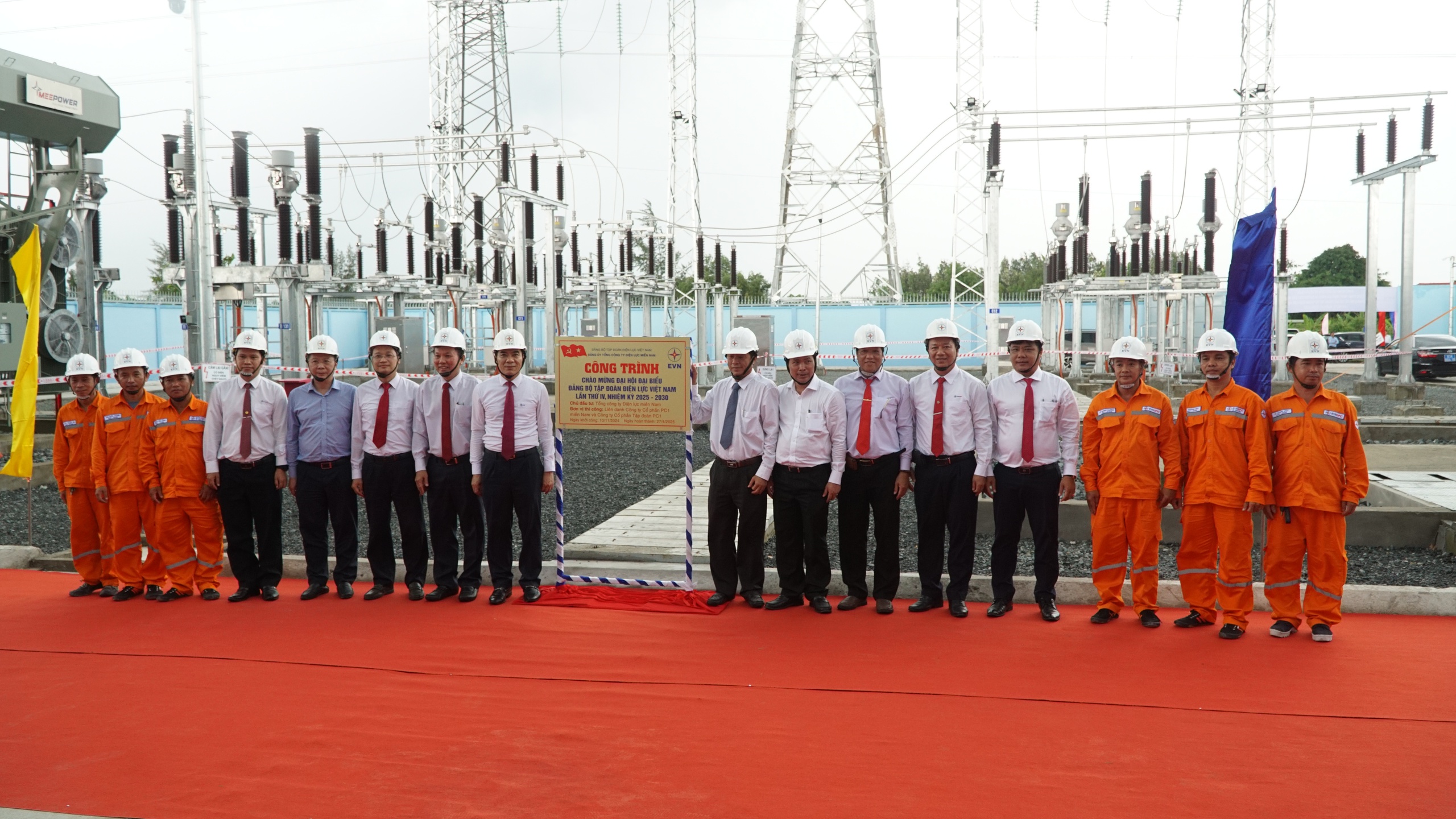 Điện lực miền Nam gắn biển 2 c&ocirc;ng tr&igrave;nh quan trọng ở Cần Thơ v&agrave; Đồng Th&aacute;p - Ảnh 3.
