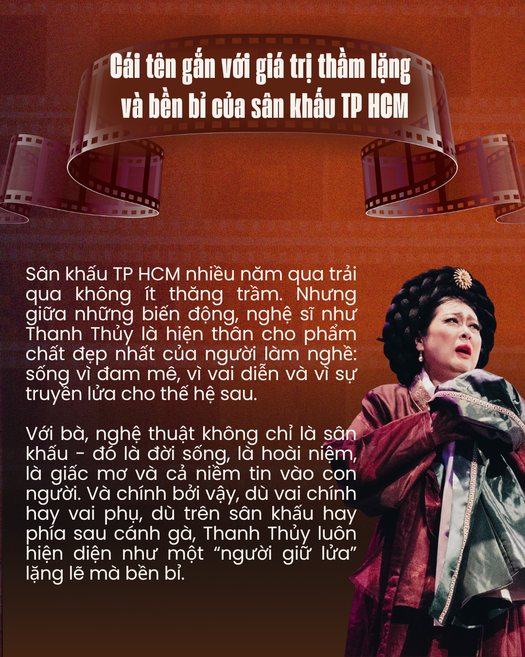 Nghệ sĩ Thanh Thủy: Người giữ lửa thầm lặng của sân khấu kịch - Ảnh 9.