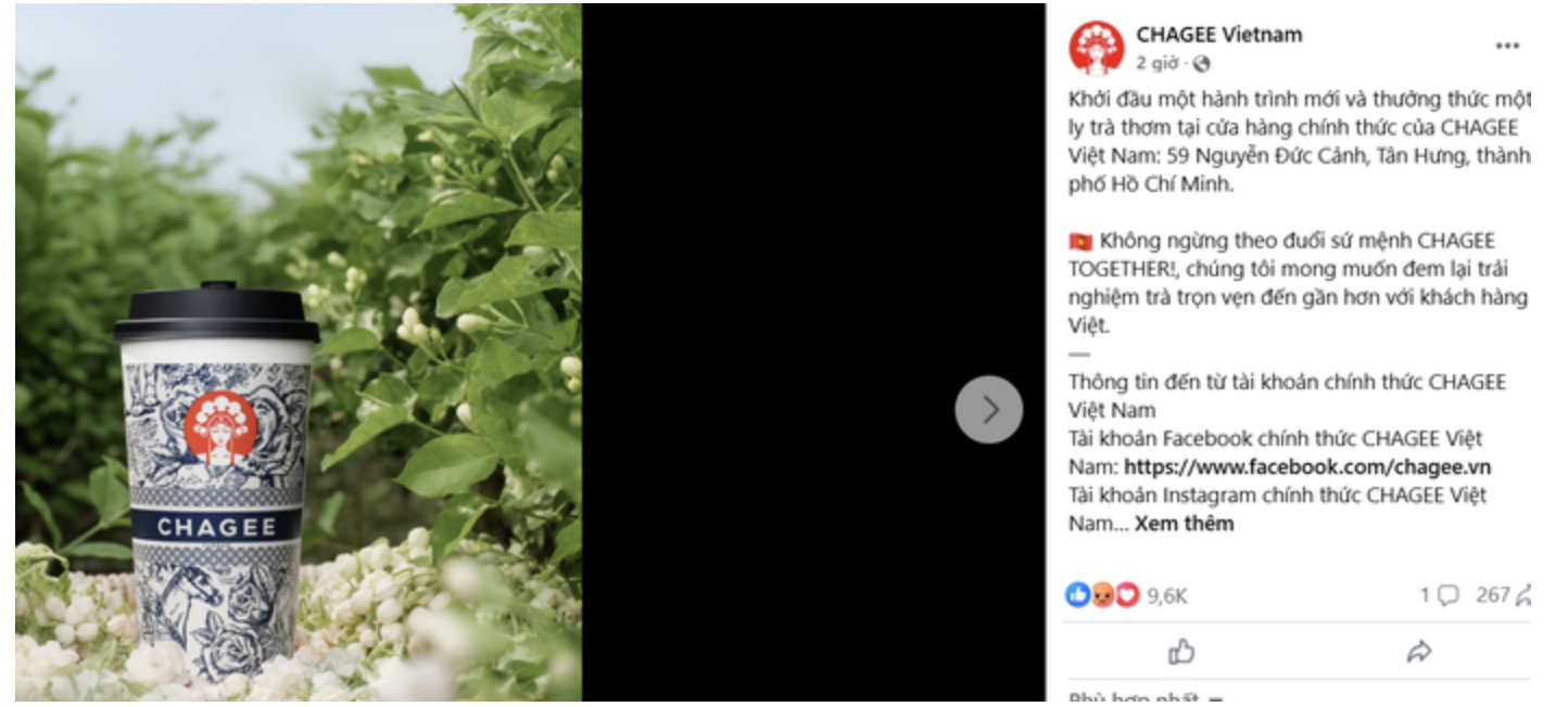 Chagee Việt Nam "tái xuất" sau 4 tháng bị xử phạt 60 triệu đồng- Ảnh 1.