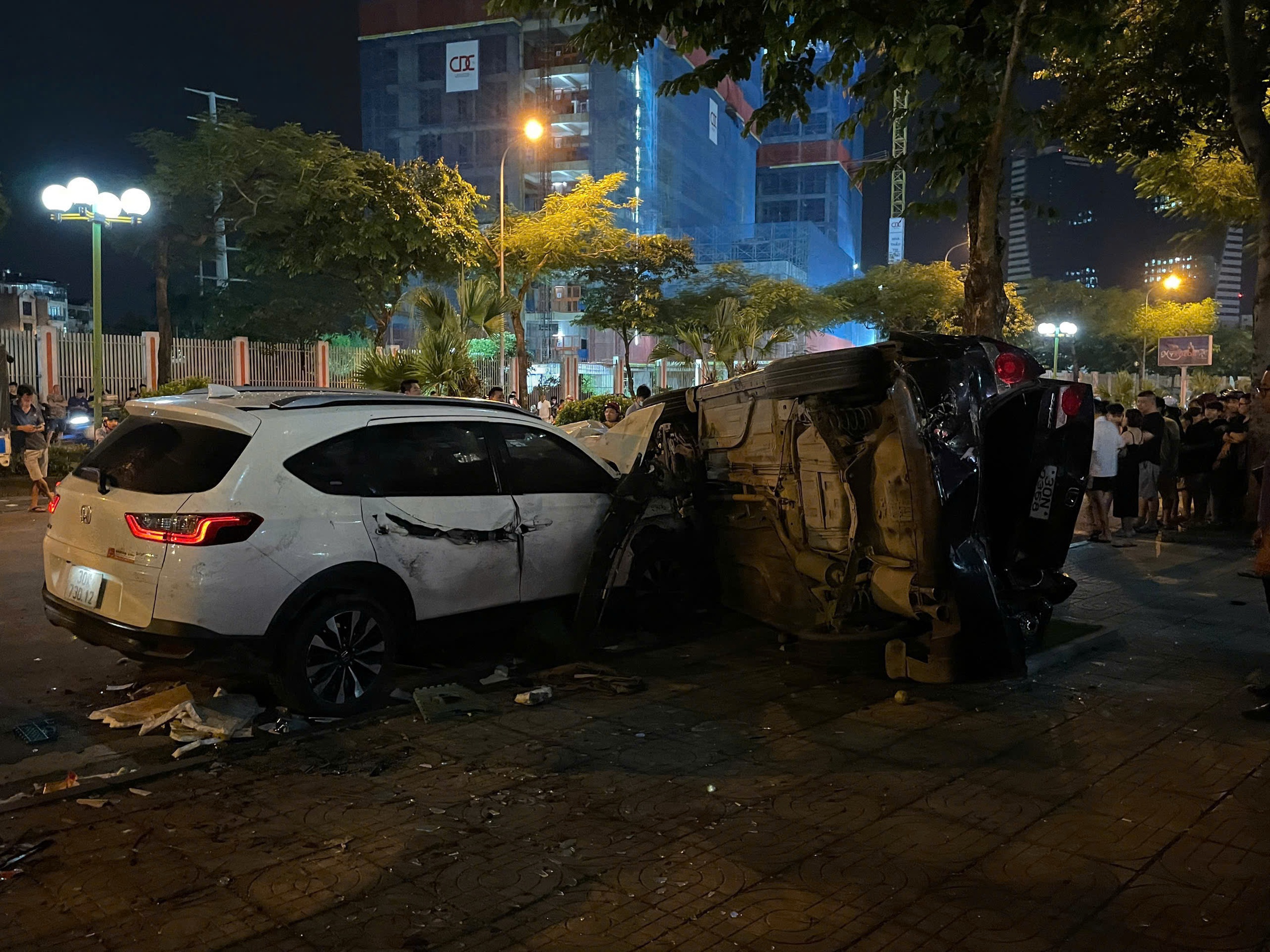 Vụ &ocirc; t&ocirc; t&ocirc;ng h&agrave;ng loạt phương tiện: T&agrave;i xế say rượu g&acirc;y tai nạn l&agrave; giảng vi&ecirc;n cao đẳng y tế - Ảnh 2.