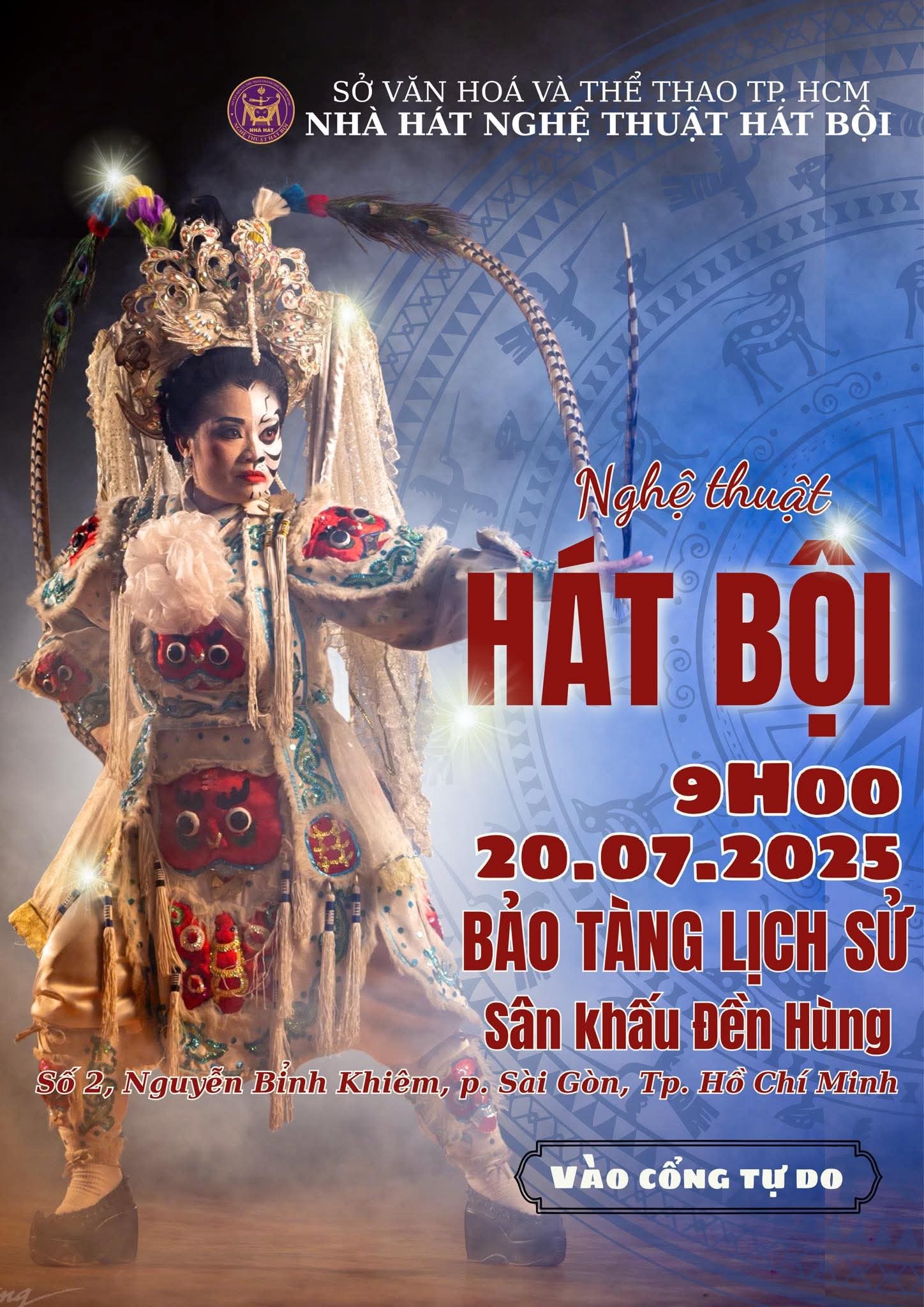 S&aacute;ng mai (20-7), xem H&aacute;t Bội miễn ph&iacute; tại Bảo t&agrave;ng Lịch sử TP HCM- Ảnh 1.