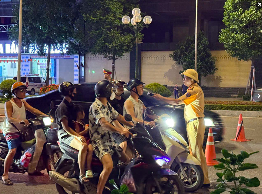 C&ocirc;ng an Bắc Ninh ra qu&acirc;n xử l&yacute; đua xe tr&aacute;i ph&eacute;p , phạt gần 1 tỉ đồng - Ảnh 1.