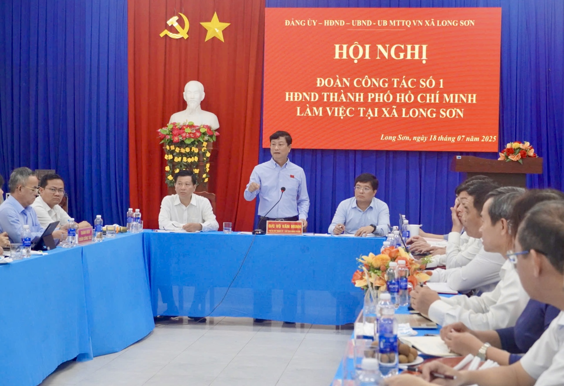 Thường trực HĐND TP HCM làm việc với xã Long Sơn- Ảnh 3.