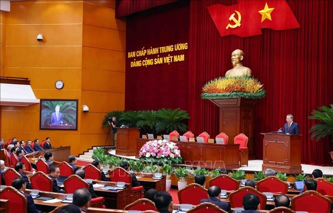 Tổng Bí thư Tô Lâm: Kiên quyết không để "lọt" người không xứng đáng vào Trung ương khóa XIV- Ảnh 1.