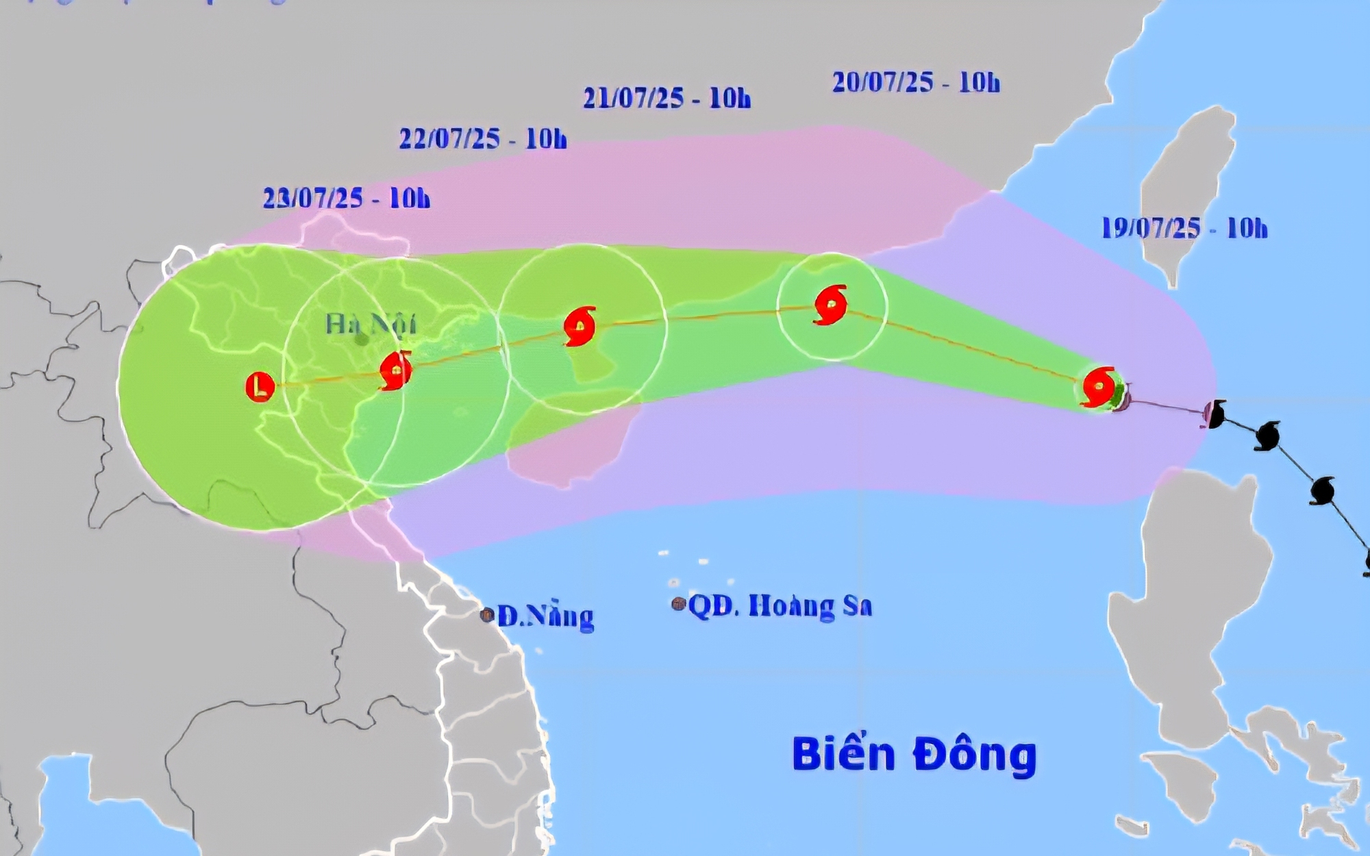 Bão số 3 (Wipha) mạnh và di chuyển nhanh, đổ bộ vào đâu và ảnh hưởng thế nào?