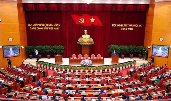 Trung ương Đảng mặc niệm tưởng nhớ cố Tổng Bí thư Nguyễn Phú Trọng- Ảnh 1.