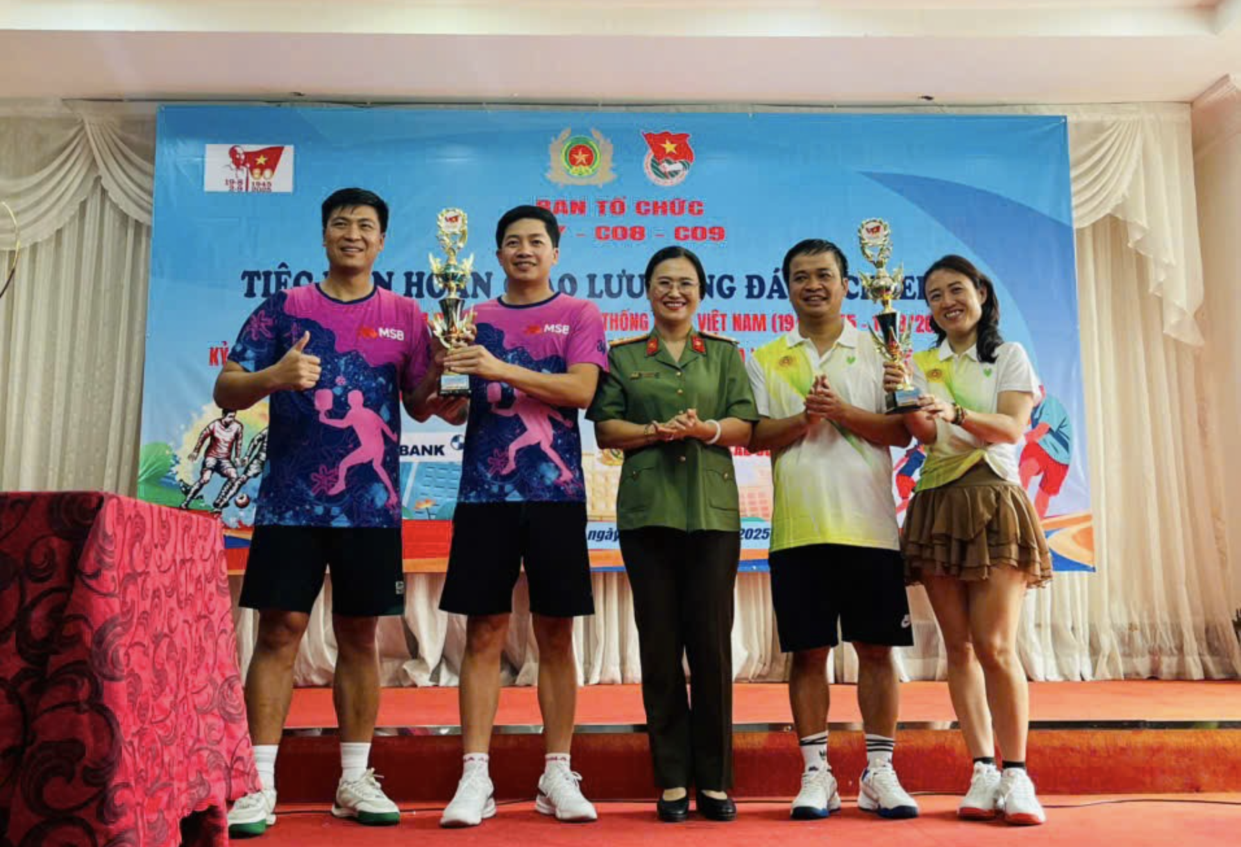 Giao lưu b&oacute;ng đ&aacute; - pickleball ch&agrave;o mừng 80 năm Ng&agrave;y truyền thống C&ocirc;ng an nh&acirc;n d&acirc;n- Ảnh 6.
