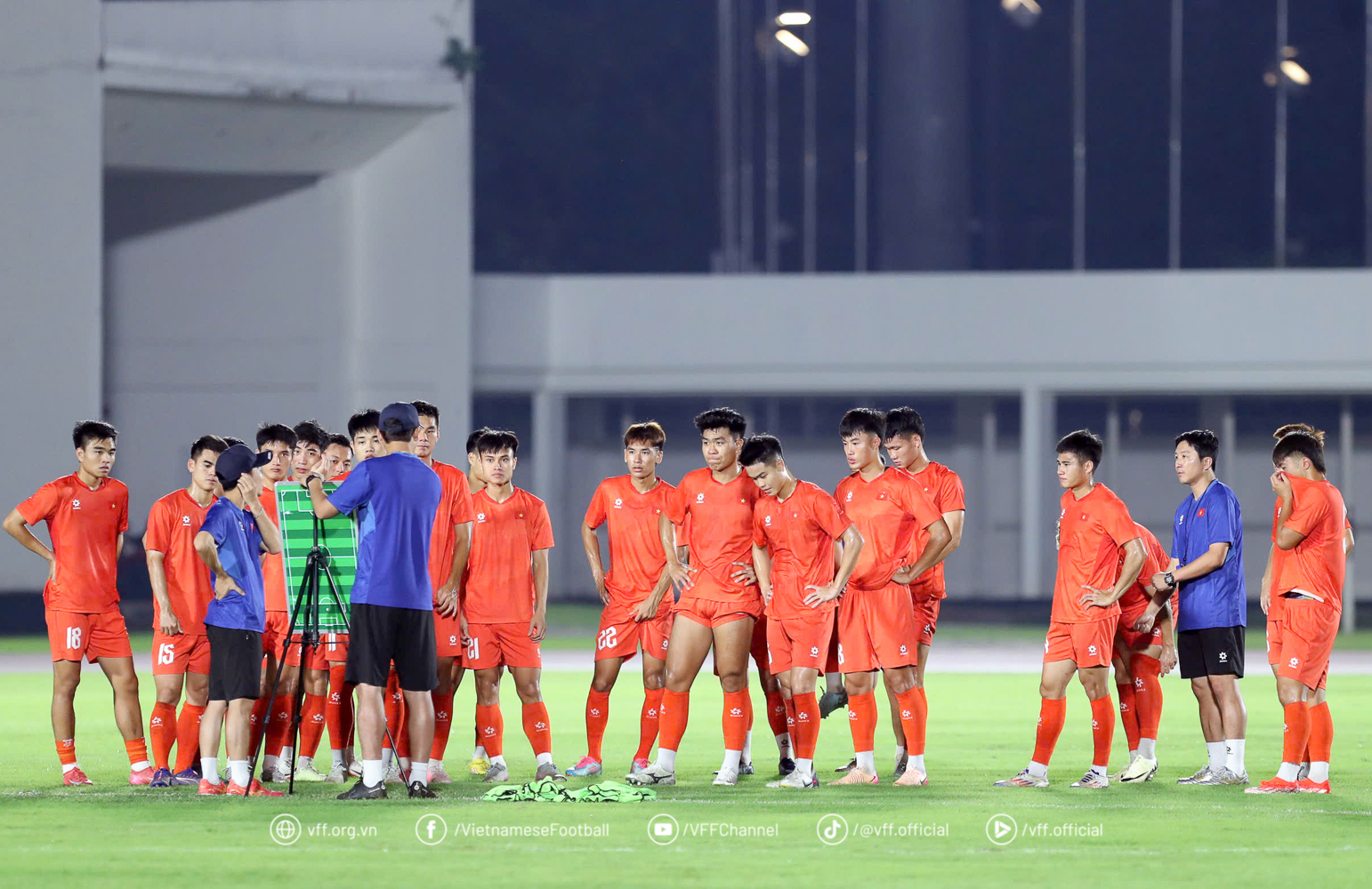 Đội tuyển U23 Việt Nam sẵn s&agrave;ng ra qu&acirc;n Giải U23 Đ&ocirc;ng Nam &Aacute; 2025 - Ảnh 1.