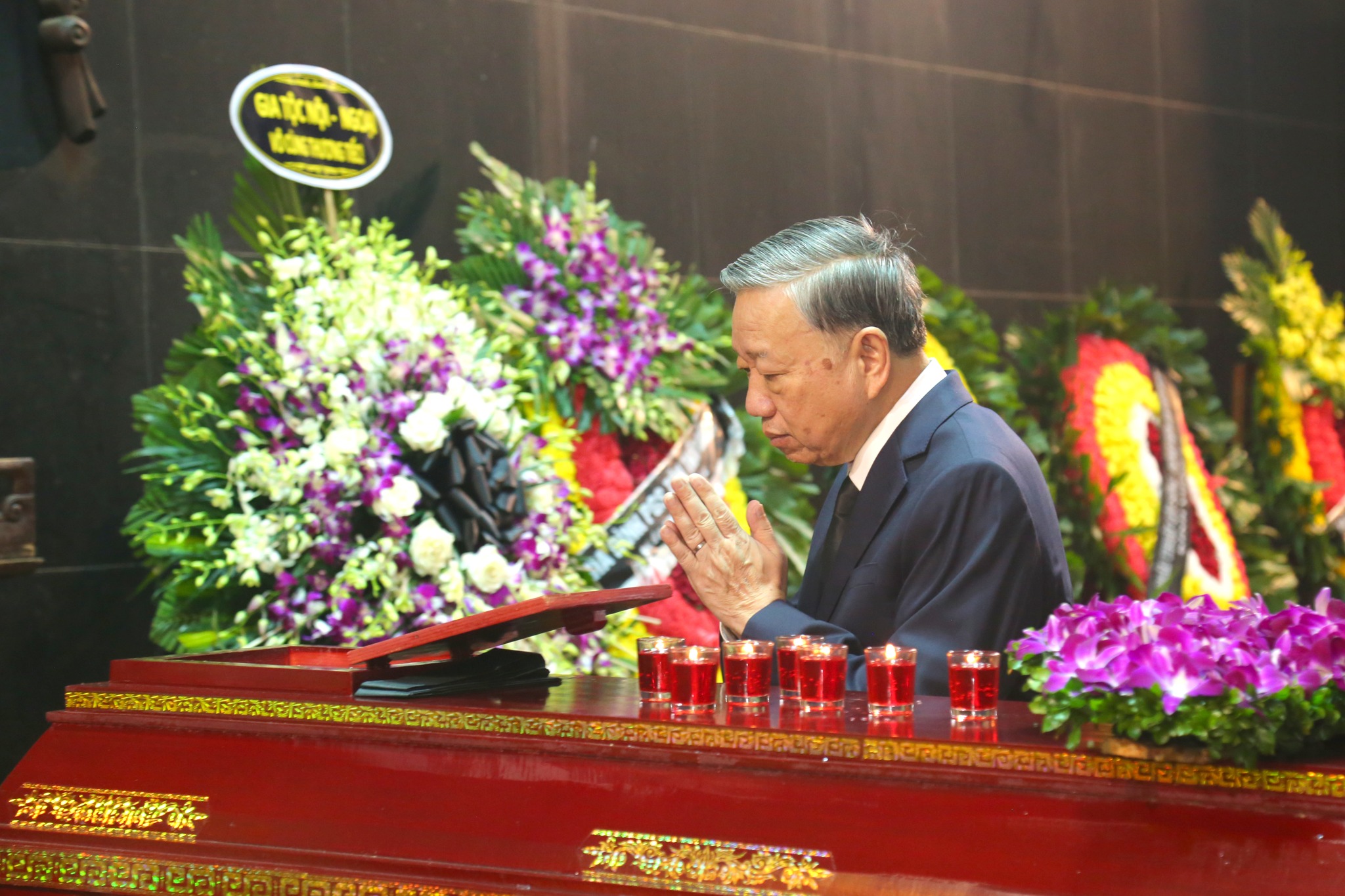 Tổng Bí thư Tô Lâm tiễn biệt Giáo sư Nguyễn Bửu Triều- Ảnh 5.