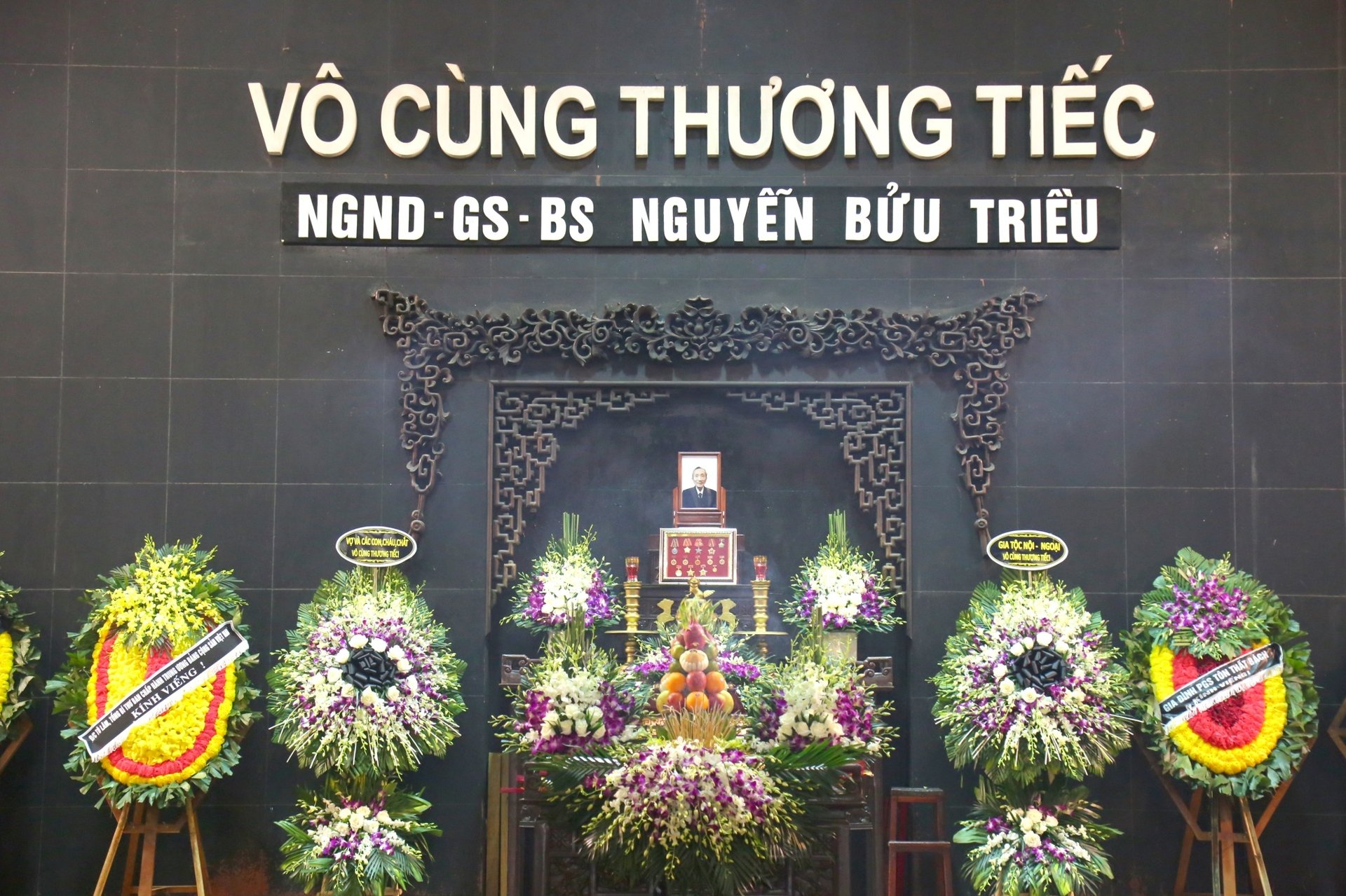 Tổng Bí thư Tô Lâm tiễn biệt Giáo sư Nguyễn Bửu Triều- Ảnh 1.