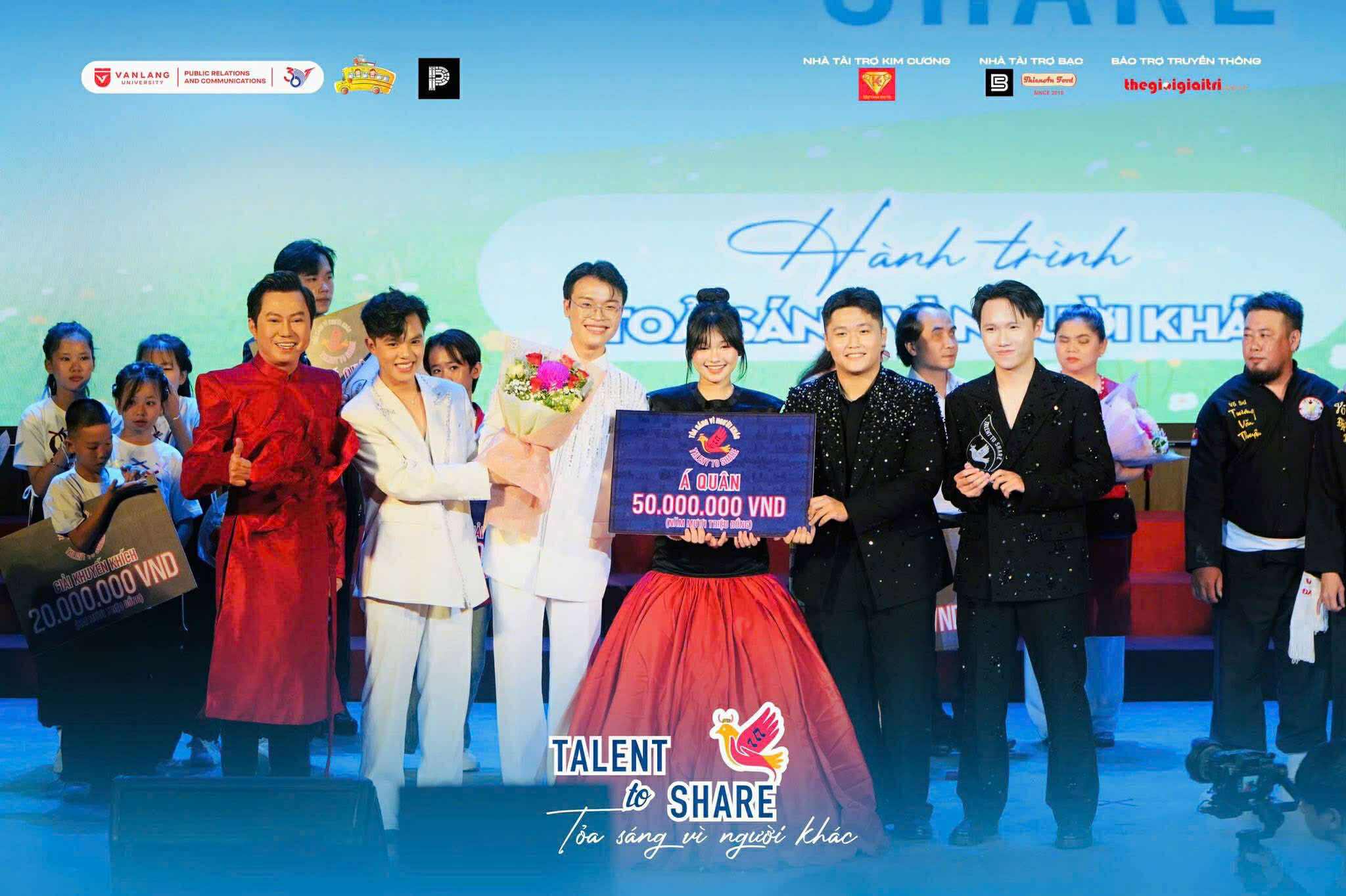 V&otilde; Đăng Khoa đoạt giải Qu&aacute;n Qu&acirc;n "Talent To Share &ndash; Tỏa s&aacute;ng v&igrave; người kh&aacute;c 2025" - Ảnh 5.
