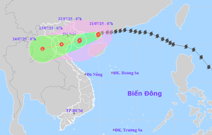 Bão số 3 cách Quảng Ninh – Hải Phòng 200 km, giật cấp 11 - Ảnh 1.