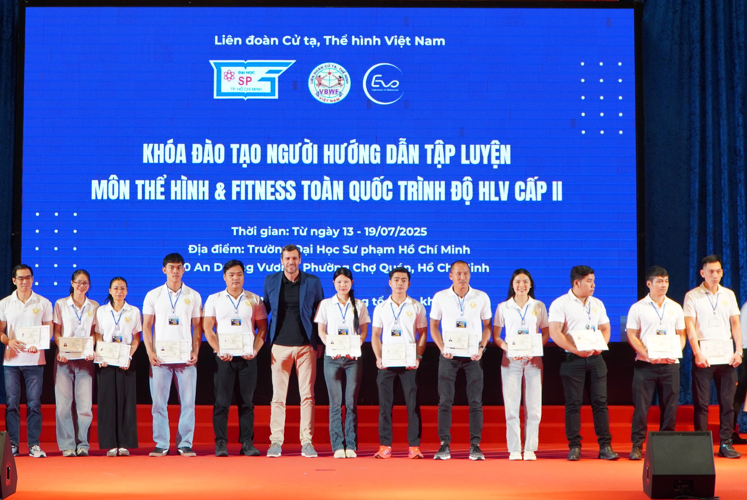 Li&ecirc;n đo&agrave;n Cử tạ - Thể h&igrave;nh Việt Nam tổ chức kh&oacute;a đ&agrave;o tạo thể h&igrave;nh v&agrave; fitness tại TP HCM - Ảnh 4.