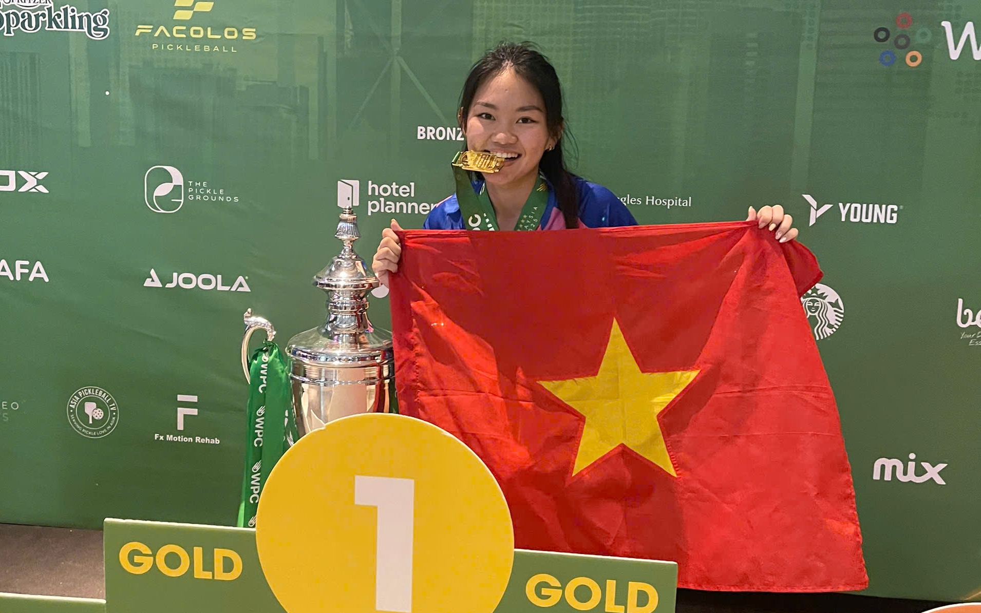 Jolie Lam vô địch World Pickleball Championship 2025