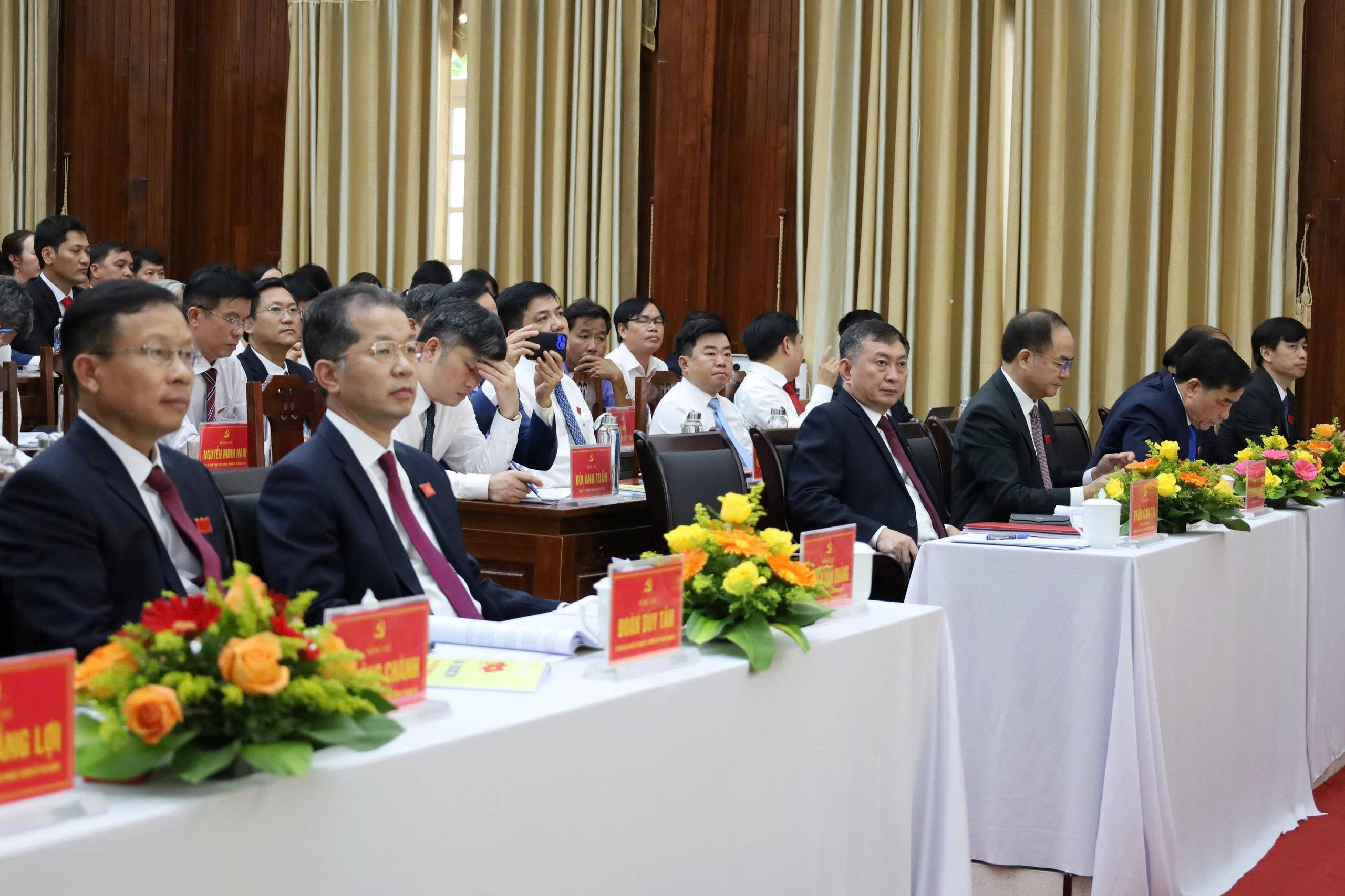 Thường trực Ban Bí thư dự Đại hội phường Bàn Thạch tại TP Đà Nẵng - Ảnh 2.