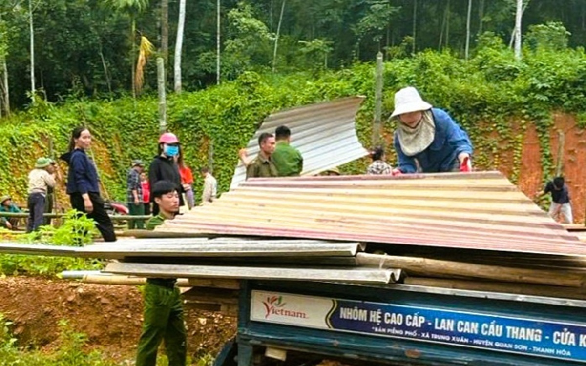 Di dời khẩn cấp 39 hộ dân ra khỏi vùng nguy hiểm tránh bão số 3 (Wipha)