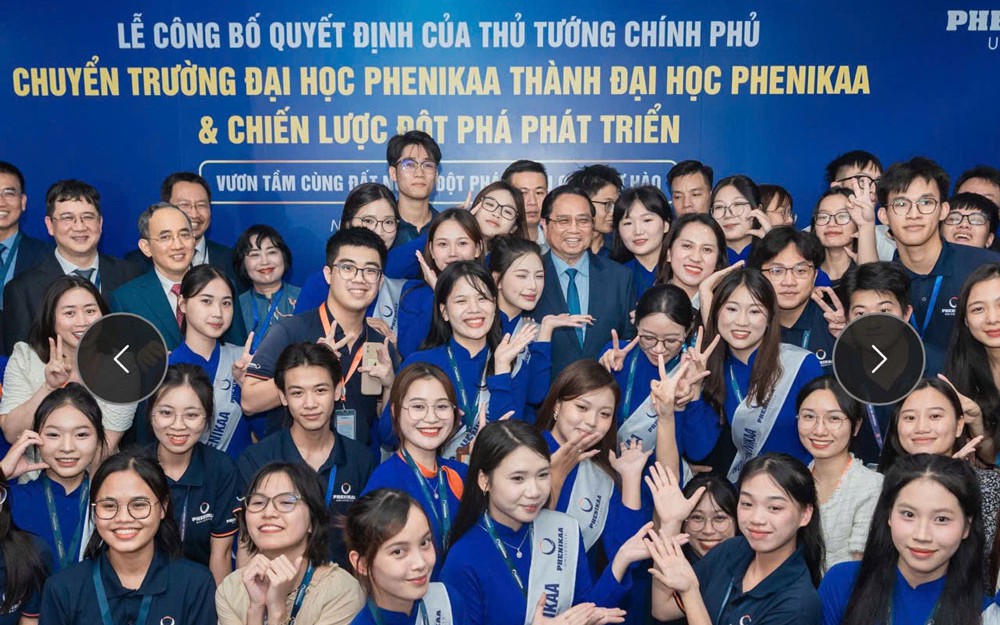 Trường ĐH Phenikaa chính thức thành ĐH Phenikaa