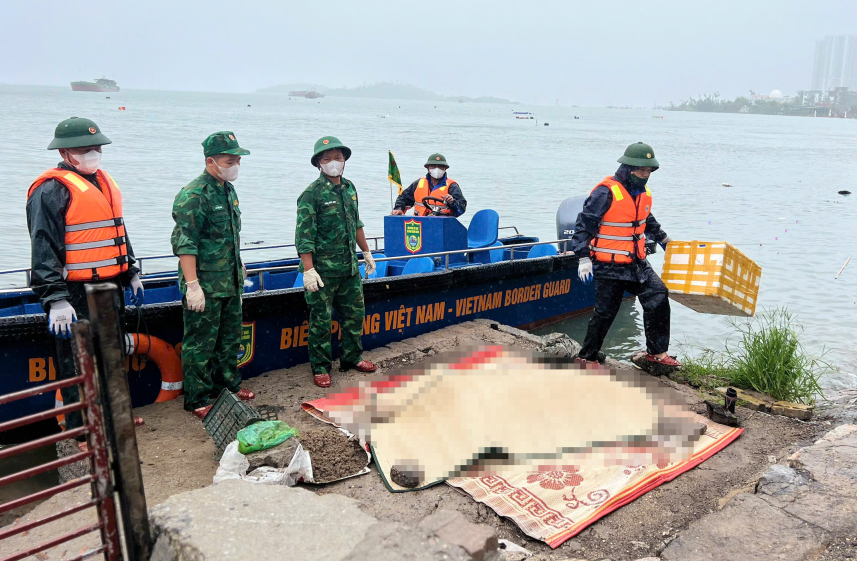 Phát hiện thi thể nam giới nghi là nạn nhân vụ lật tàu Hạ Long - Ảnh 1.