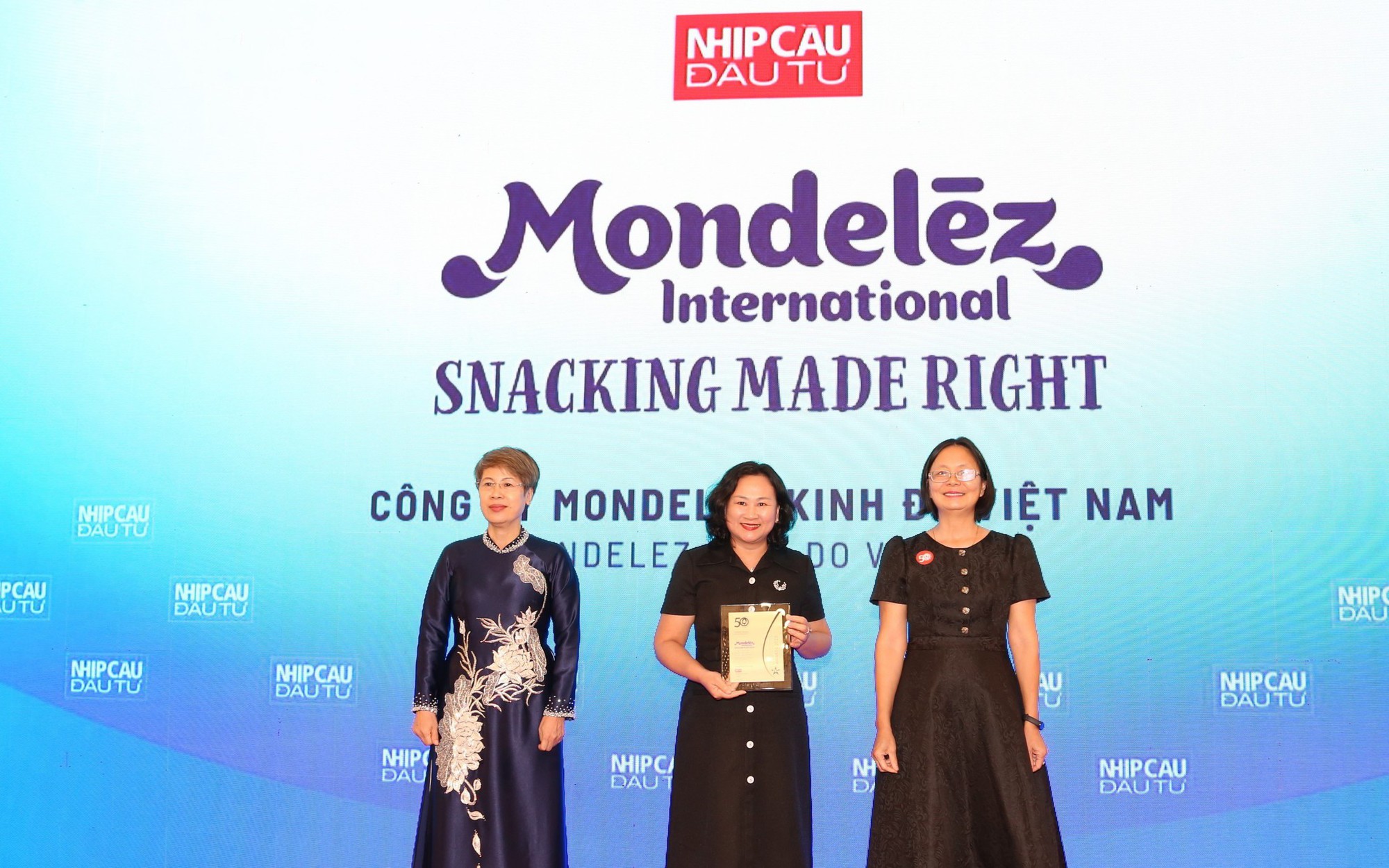 Mondelez Kinh Đô tiếp tục vào Top 50 Doanh nghiệp phát triển bền vững