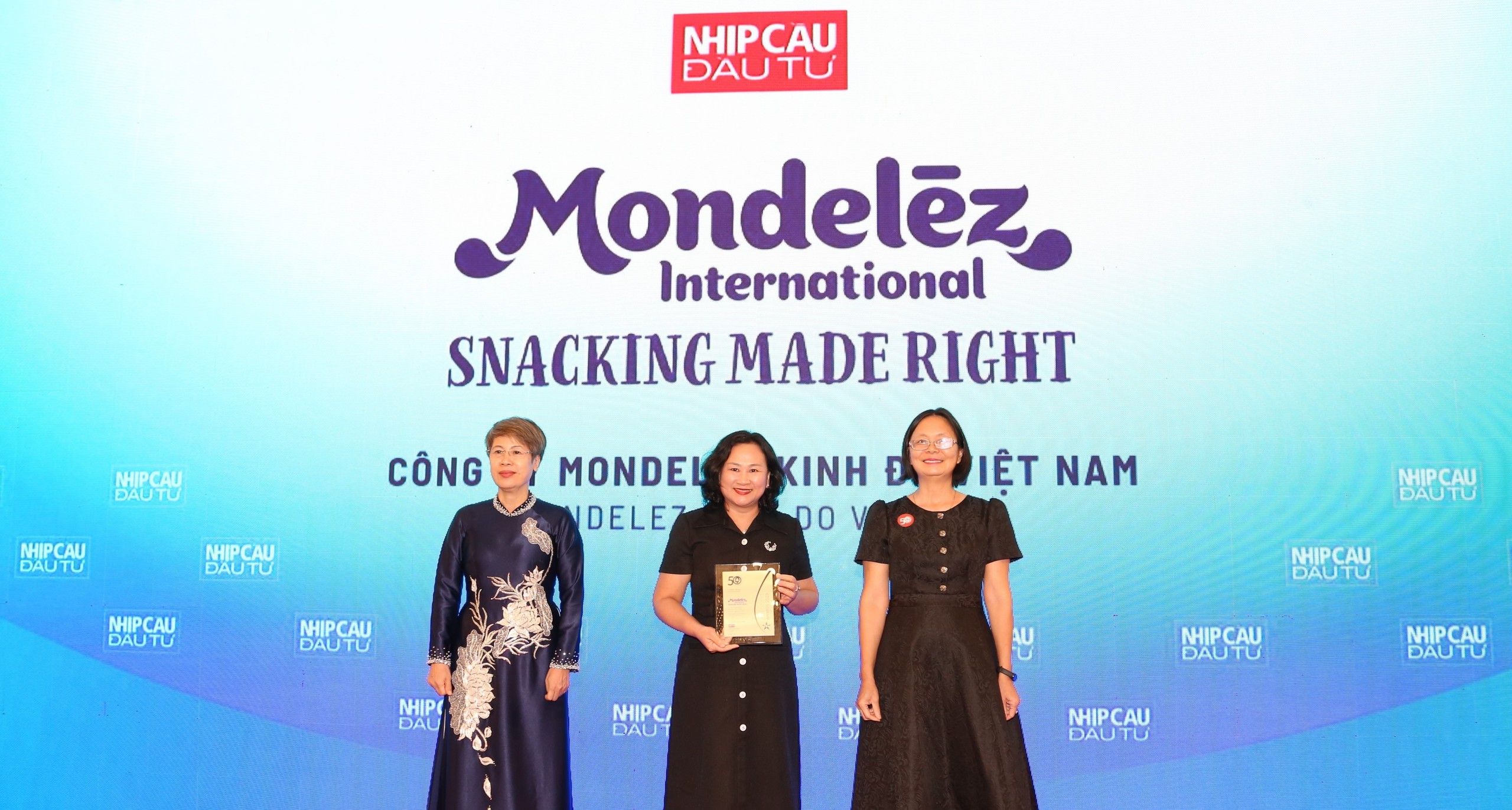 Mondelez Kinh Đ&ocirc; tiếp tục v&agrave;o Top 50 Doanh nghiệp ph&aacute;t triển bền vững- Ảnh 1.