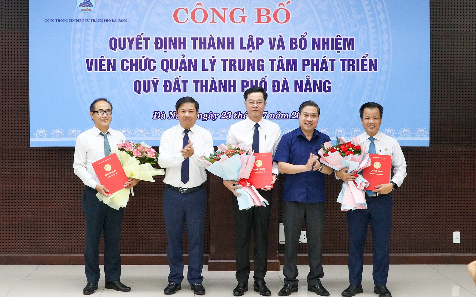 Ông Võ Nguyên Chương giữ chức Giám đốc Trung tâm Phát triển quỹ đất TP Đà Nẵng