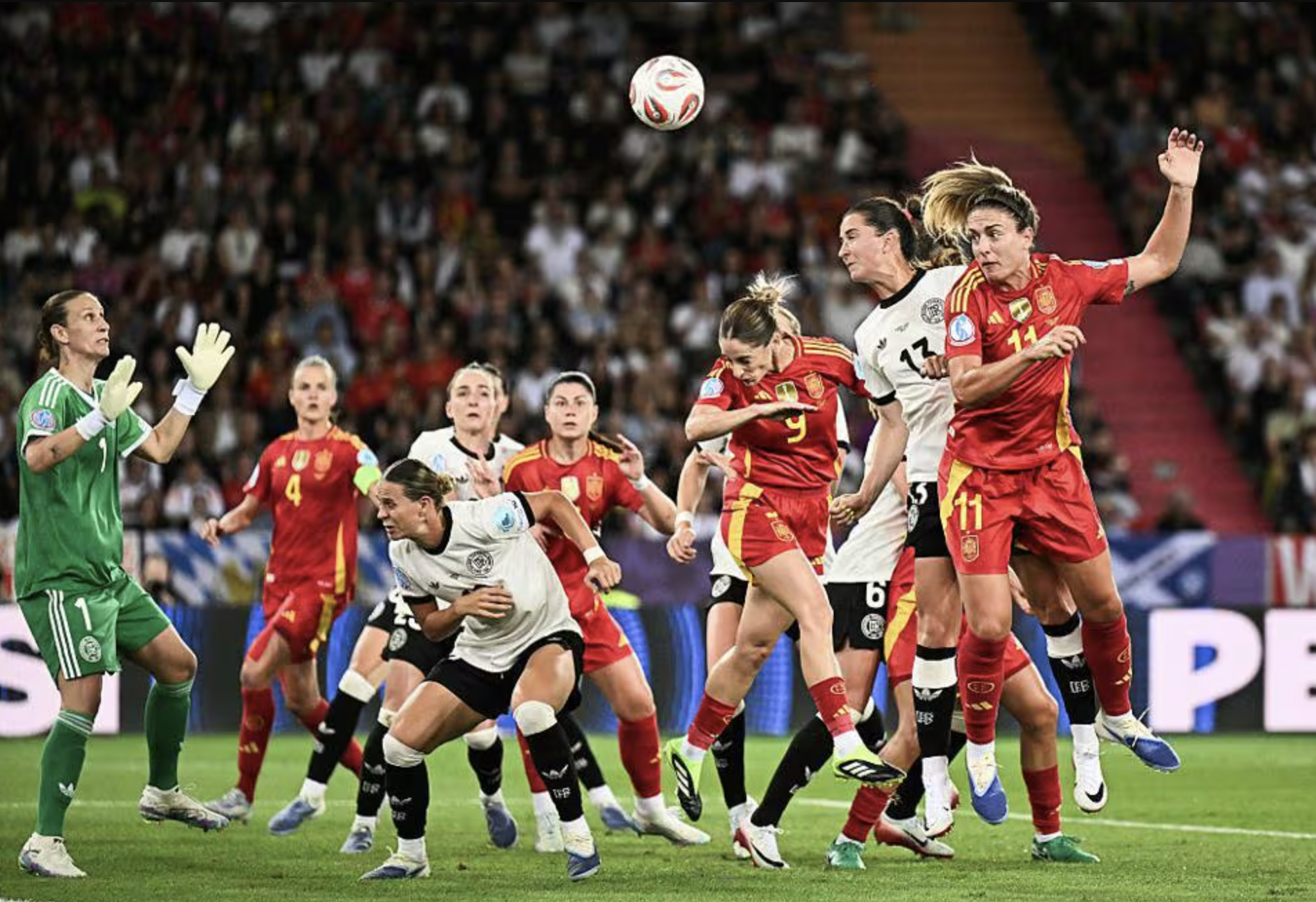 EURO 2025: T&acirc;y Ban Nha hạ Đức ở hiệp phụ, lần đầu v&agrave;o chung kết - Ảnh 1.