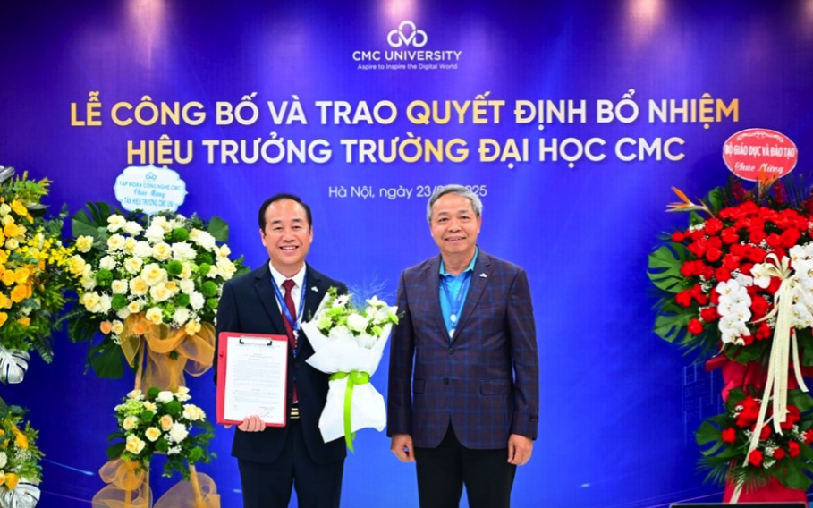 PGS-TS Nguyễn Thanh Tùng làm Hiệu trưởng Trường ĐH CMC