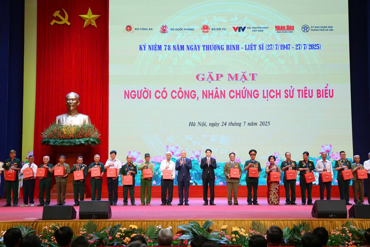 Tổng Bí thư Tô Lâm: Tăng ngân sách, đa dạng nguồn lực xã hội để chăm lo cho người có công- Ảnh 3.
