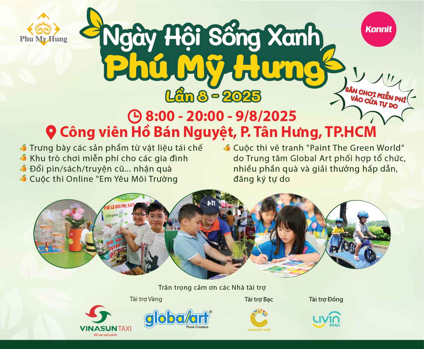 Ph&uacute; Mỹ Hưng tổ chức Ng&agrave;y hội Sống Xanh lần 8 - 2025- Ảnh 1.