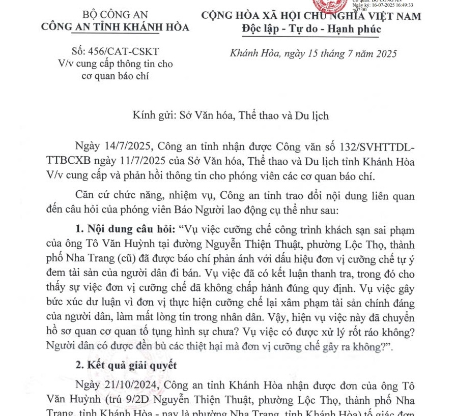 V&igrave; sao chưa xử l&yacute; t&agrave;i sản của d&acirc;n trong vụ cưỡng chế c&ocirc;ng tr&igrave;nh rồi đem sắt đi b&aacute;n?- Ảnh 1.