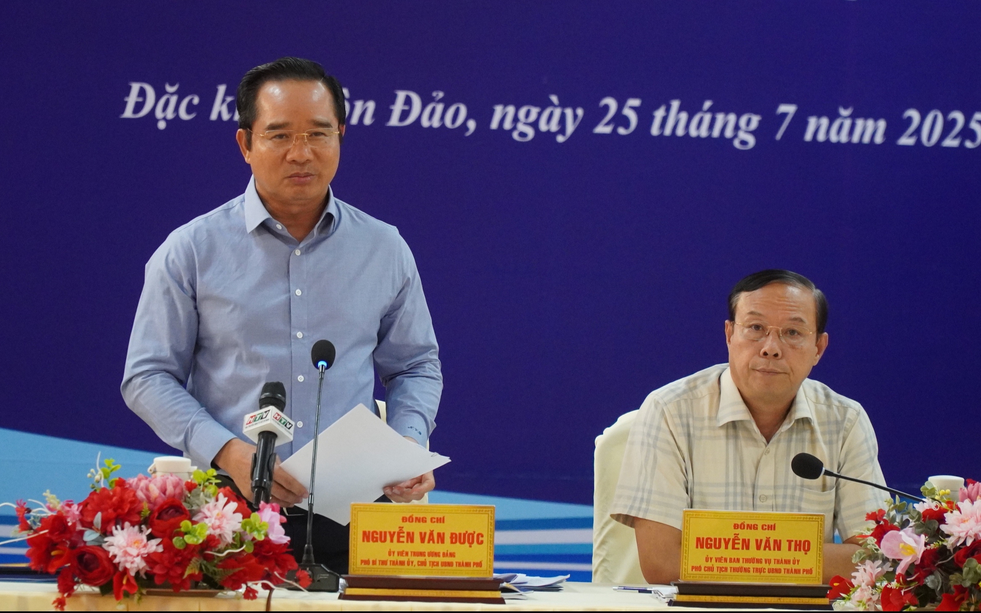 Chủ tịch UBND TP HCM Nguyễn Văn Được: Xây dựng Côn Đảo "xanh - bản sắc - đáng sống"