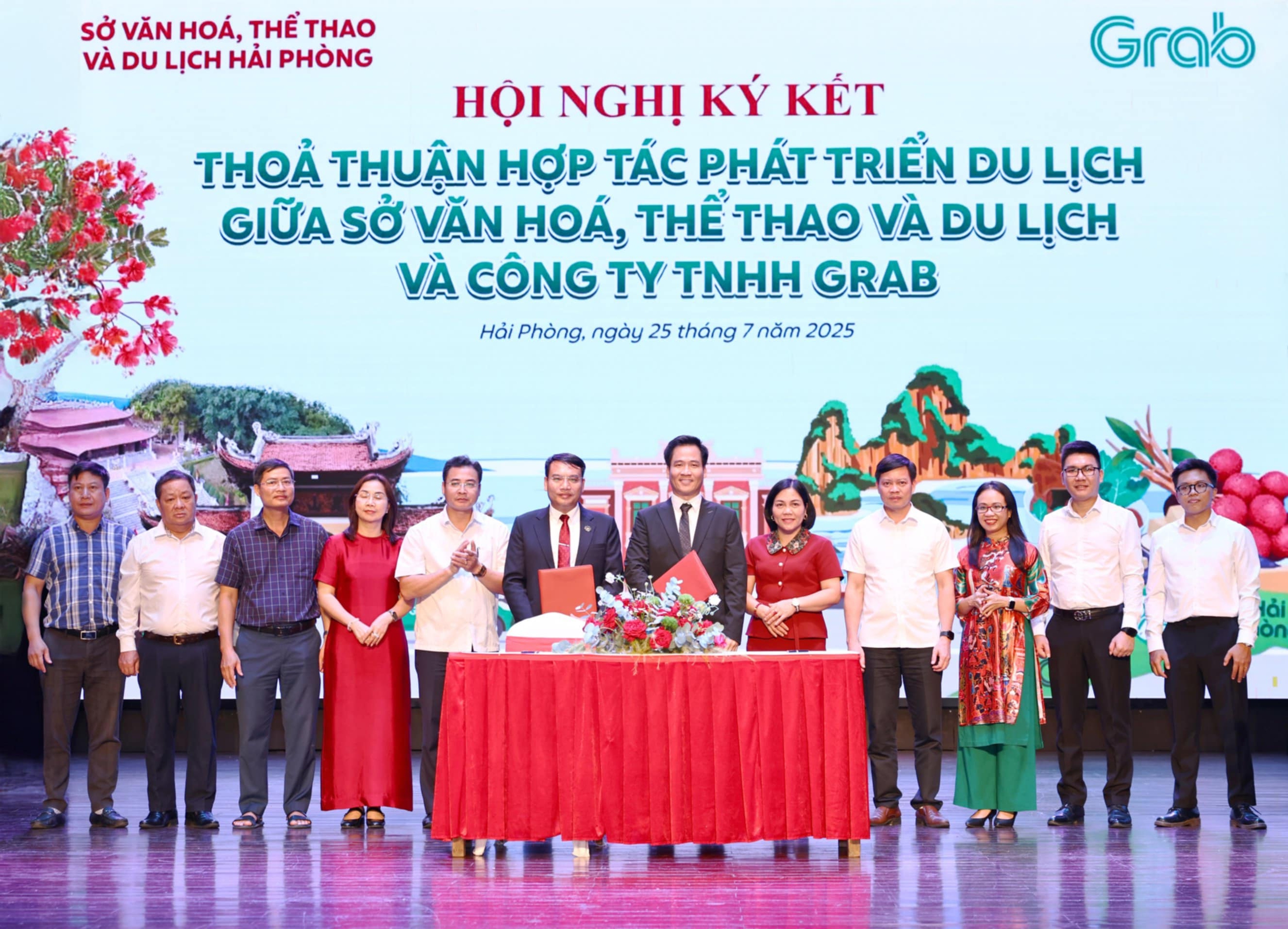 Grab Việt Nam ký hợp tác đẩy mạnh xúc tiến quảng bá du lịch Hải Phòng- Ảnh 1.