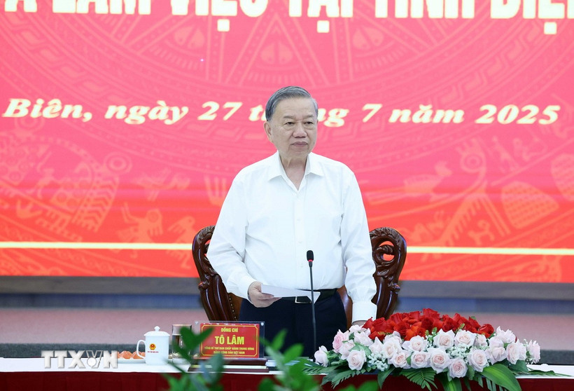 Tổng Bí thư: Tinh thần "Điện Biên Phủ" phải tiếp tục được thắp lên như một mệnh lệnh phát triển- Ảnh 1.