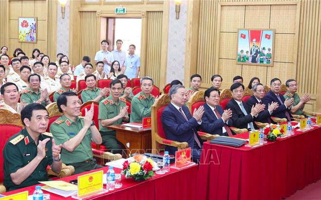 Tổng Bí thư: Đổi mới mạnh mẽ tư duy, cách thức triển khai bảo vệ an ninh chính trị nội bộ- Ảnh 3.