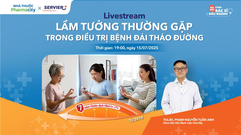 Pharmacity cùng Servier chung tay hỗ trợ bệnh nhân đái tháo đường kiểm soát HbA1c hiệu quả- Ảnh 1.