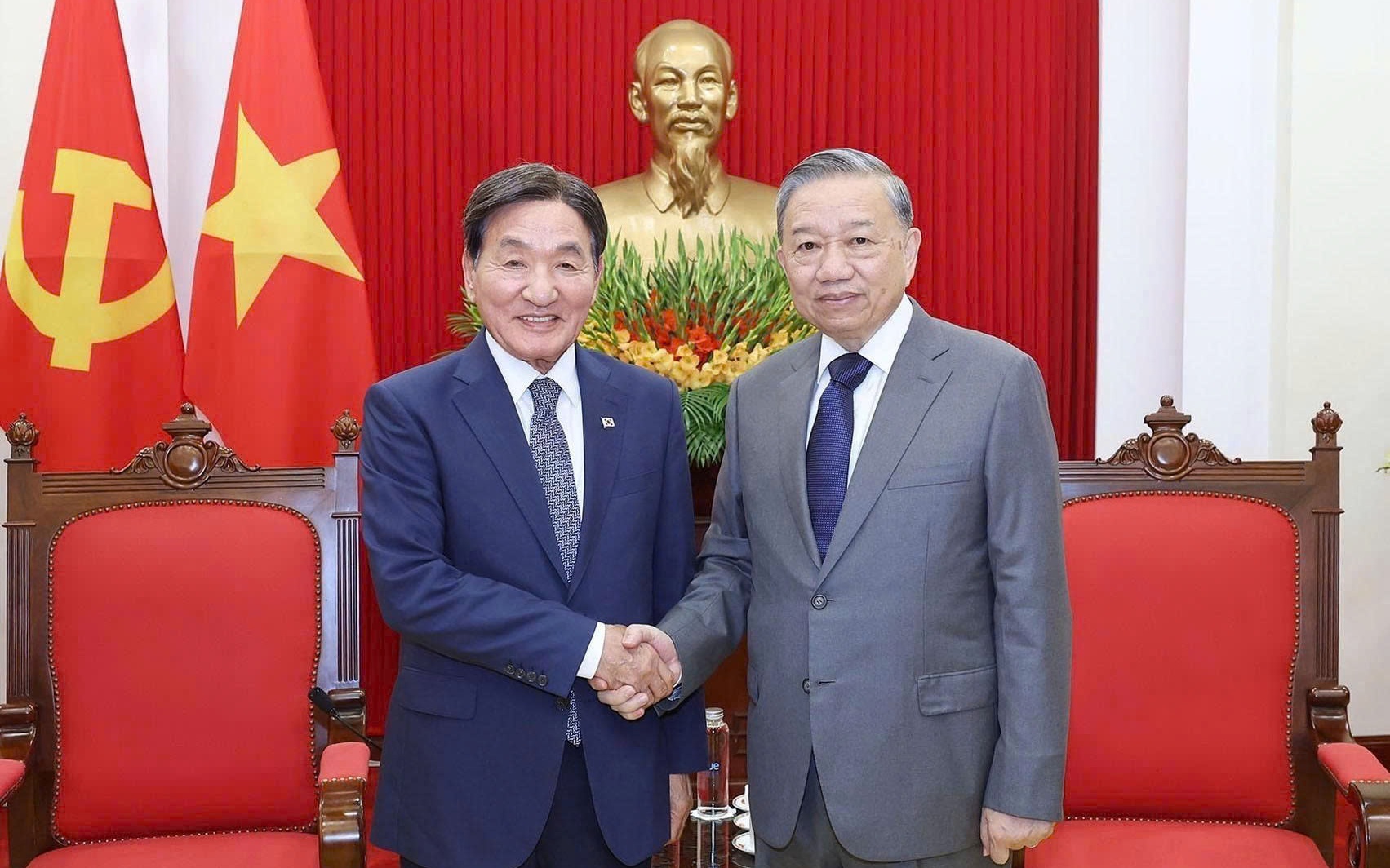 Quan hệ Việt Nam - Hàn Quốc tiến vững, tiến xa - Ảnh 1.