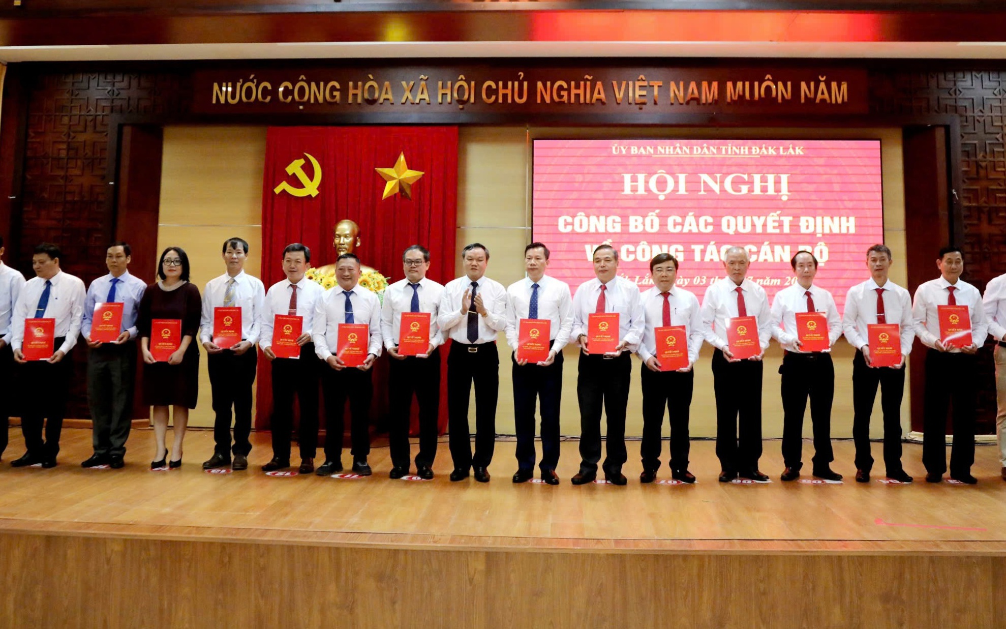 Bổ nhiệm lãnh đạo các sở, ngành, đơn vị thuộc UBND tỉnh Đắk Lắk