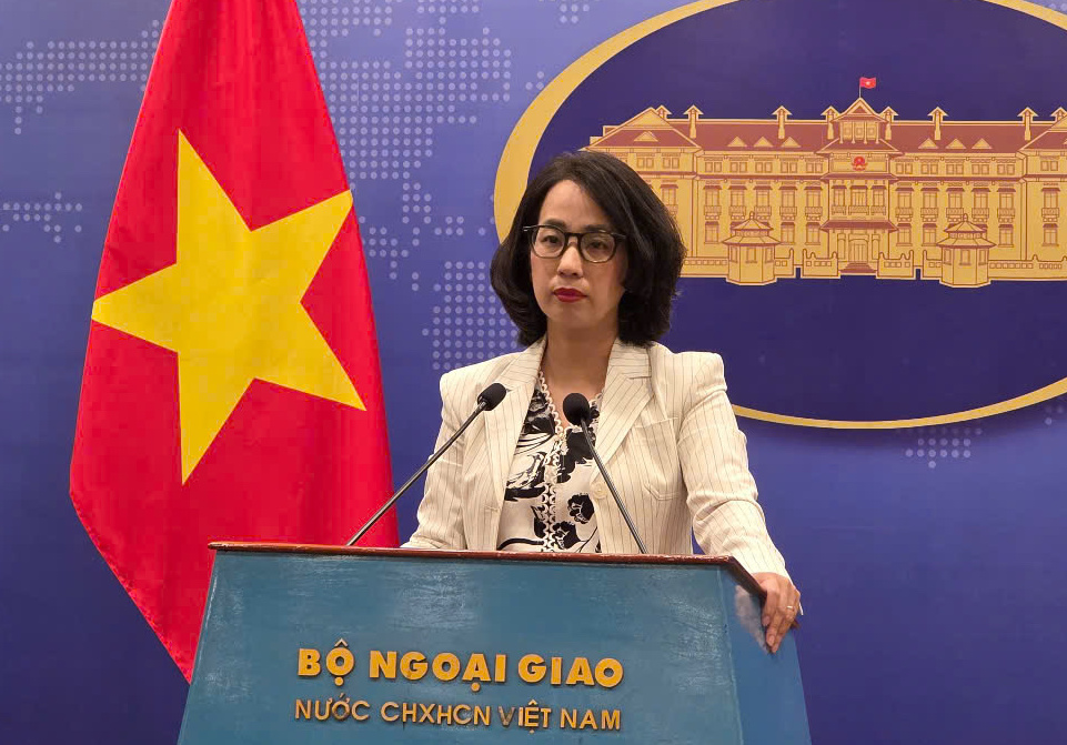 Người ph&aacute;t ng&ocirc;n n&oacute;i về th&ocirc;ng tin t&agrave;u Trung Quốc hoạt động tr&aacute;i ph&eacute;p trong v&ugrave;ng thềm lục địa- Ảnh 1.