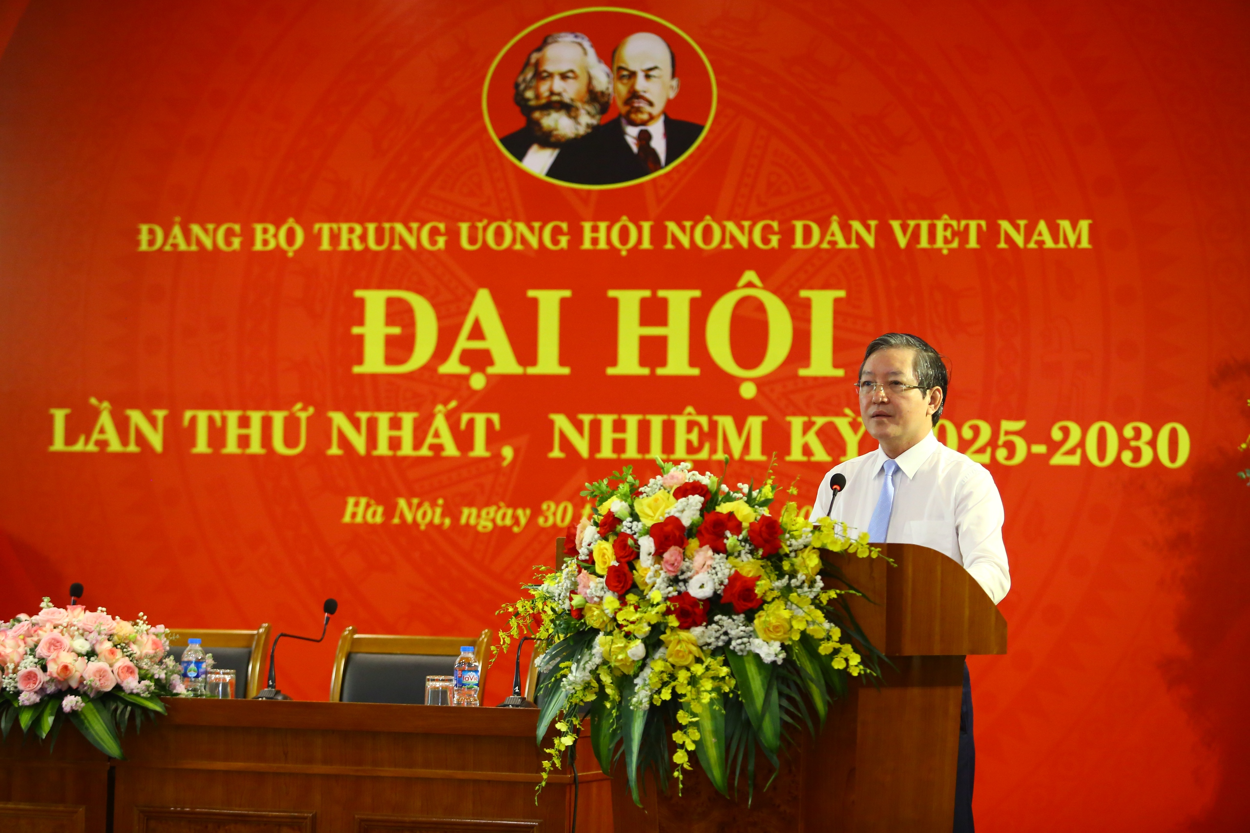 &Ocirc;ng Lương Quốc Đo&agrave;n giữ chức B&iacute; thư Đảng ủy Trung ương Hội N&ocirc;ng d&acirc;n Việt Nam- Ảnh 1.