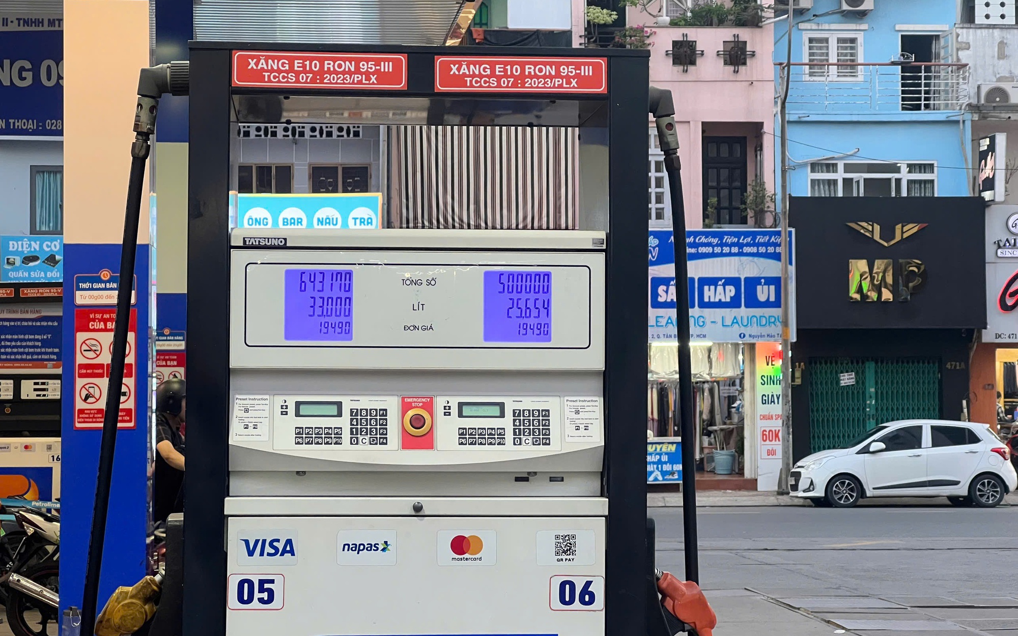 Xăng E10 đã bán ở TP HCM