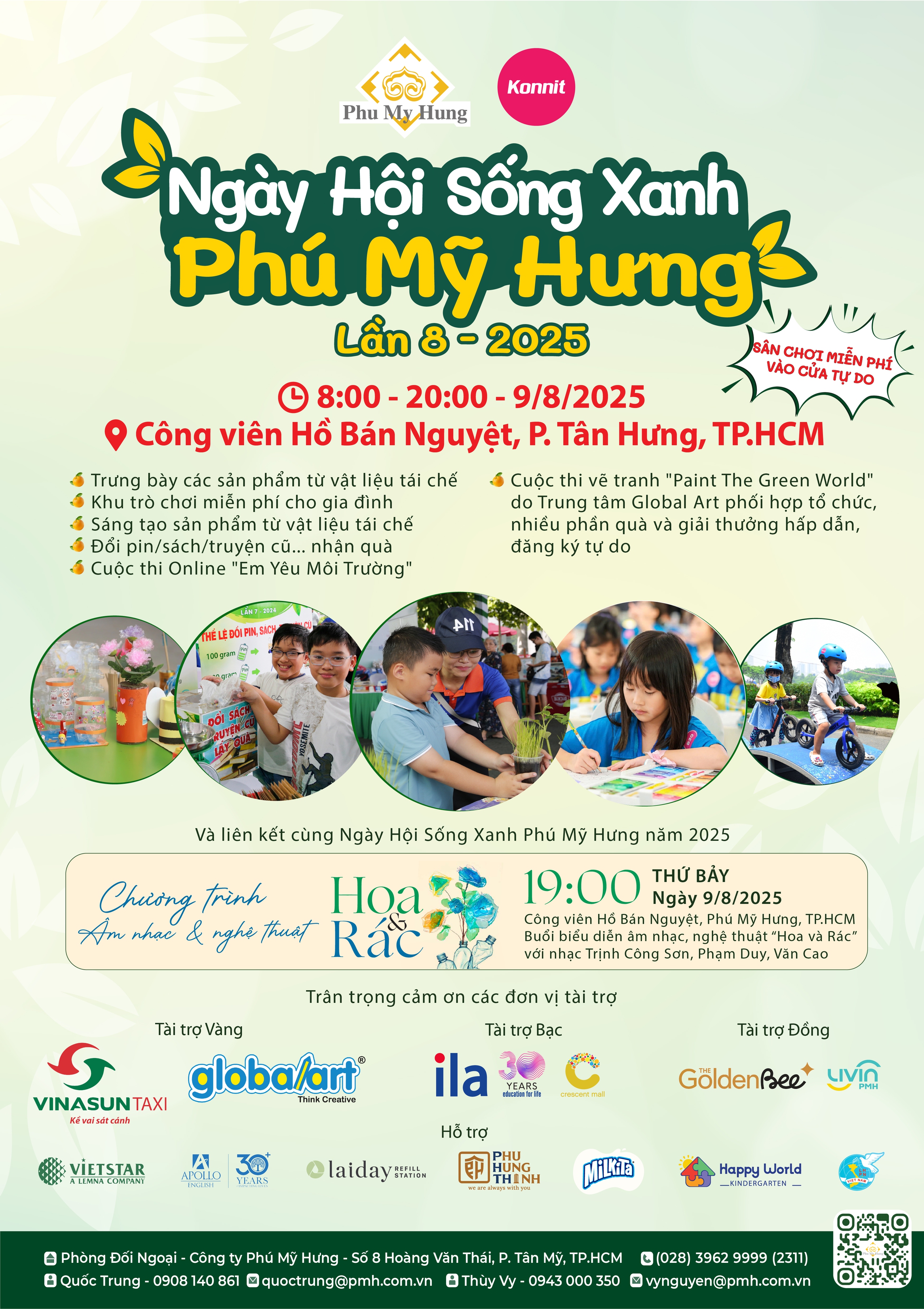 Ngày hội sống xanh Phú Mỹ Hưng: Câu chuyện Hoa và Rác- Ảnh 1.