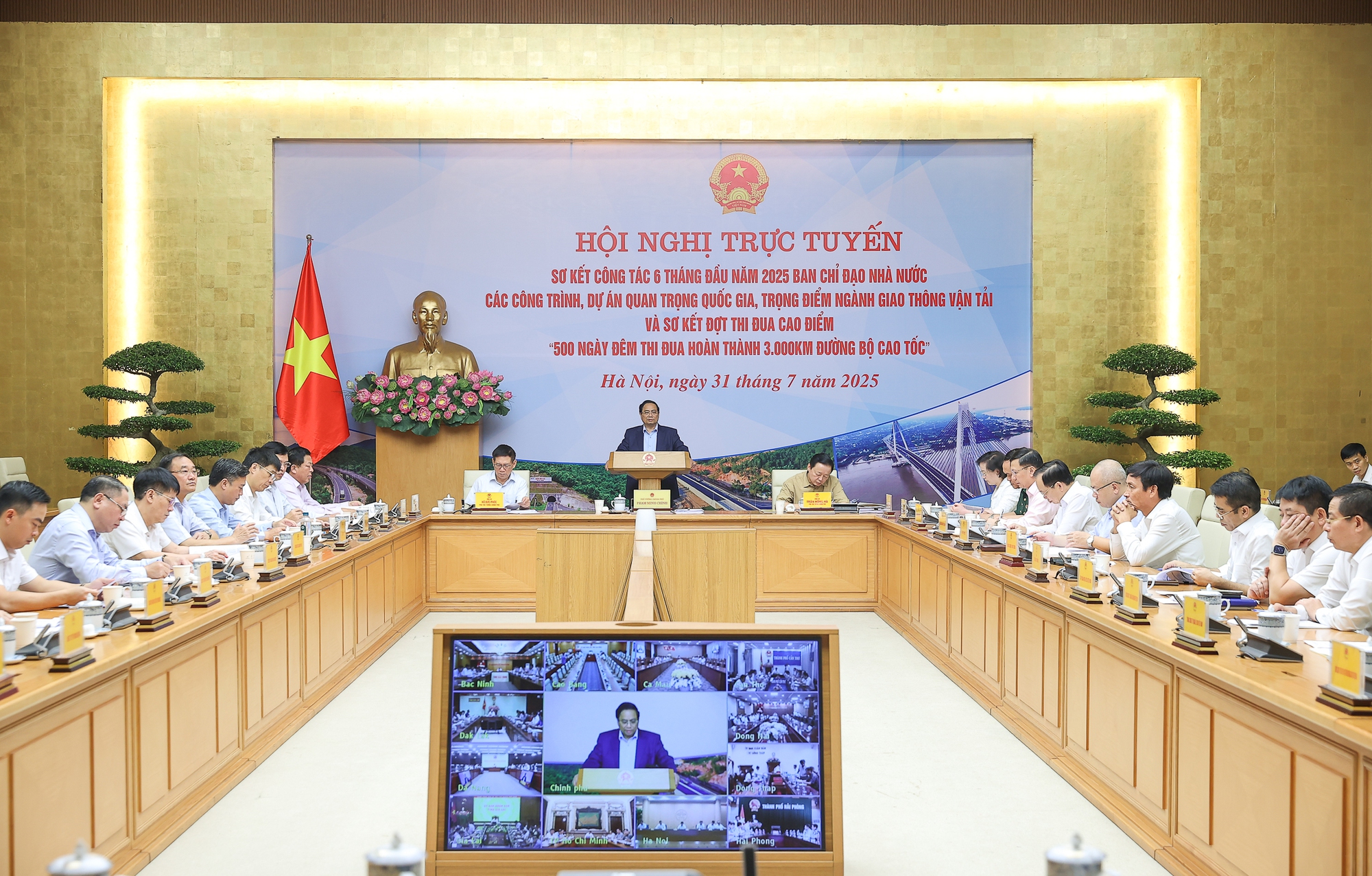 Thủ tướng Ch&iacute;nh phủ: Ho&agrave;n th&agrave;nh x&acirc;y dựng 3.000 km đường bộ cao tốc trong năm 2025- Ảnh 1.