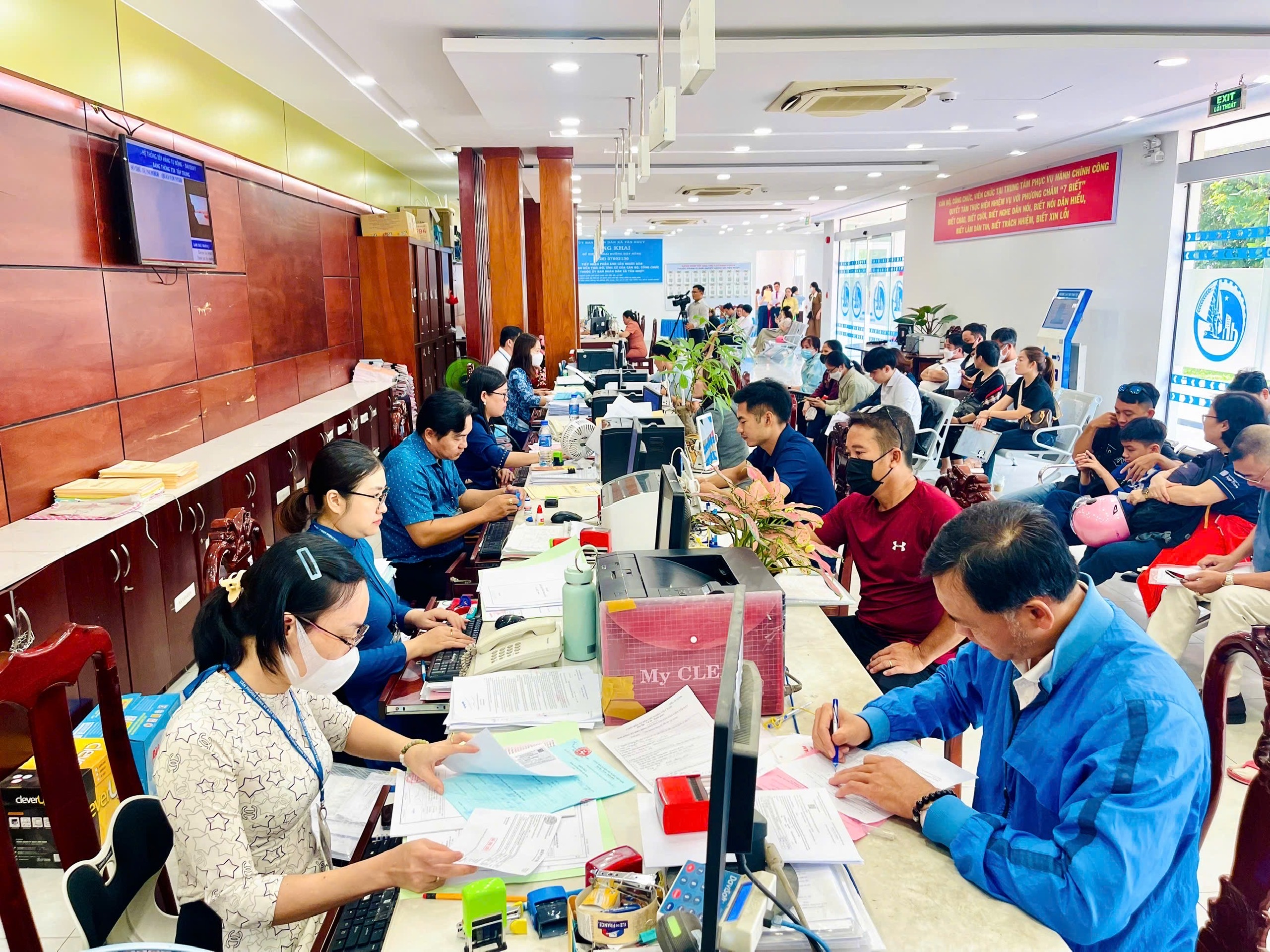 TP HCM: nhiều Trung tâm Phục vụ hành chính công địa phương sẵn sàng đón Tổ địa bàn đến hoạt động - Ảnh 6.