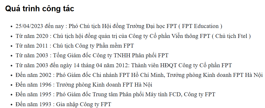 Sự nghiệp của &ocirc;ng Ho&agrave;ng Nam Tiến, Ph&oacute; Chủ tịch Hội đồng Trường Đại học FPT - Ảnh 1.