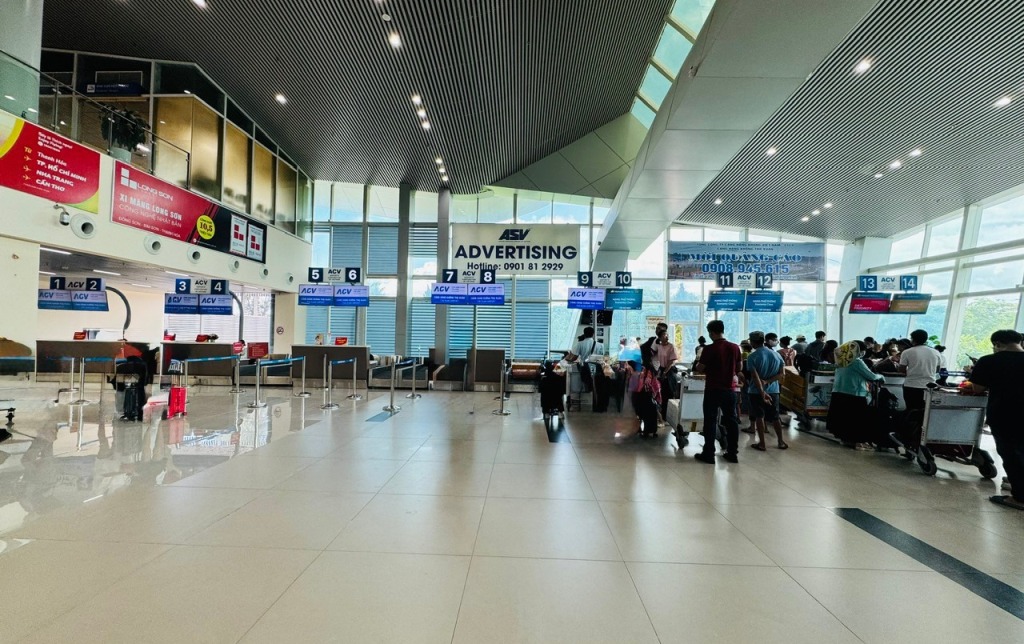 Nh&agrave; ga s&acirc;n bay Thọ Xu&acirc;n sau khi ho&agrave;n th&agrave;nh cải tạo- Ảnh 1.