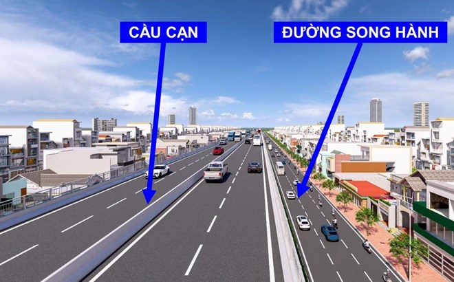 Hơn 12.400 tỉ đồng mở rộng đường cửa ng&otilde; ph&iacute;a Đ&ocirc;ng l&ecirc;n 10 l&agrave;n xe- Ảnh 1.