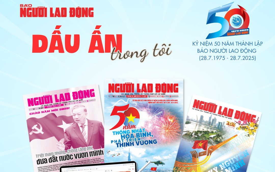 Mời bạn đọc trải lòng "Dấu ấn Báo Người Lao Động trong tôi"